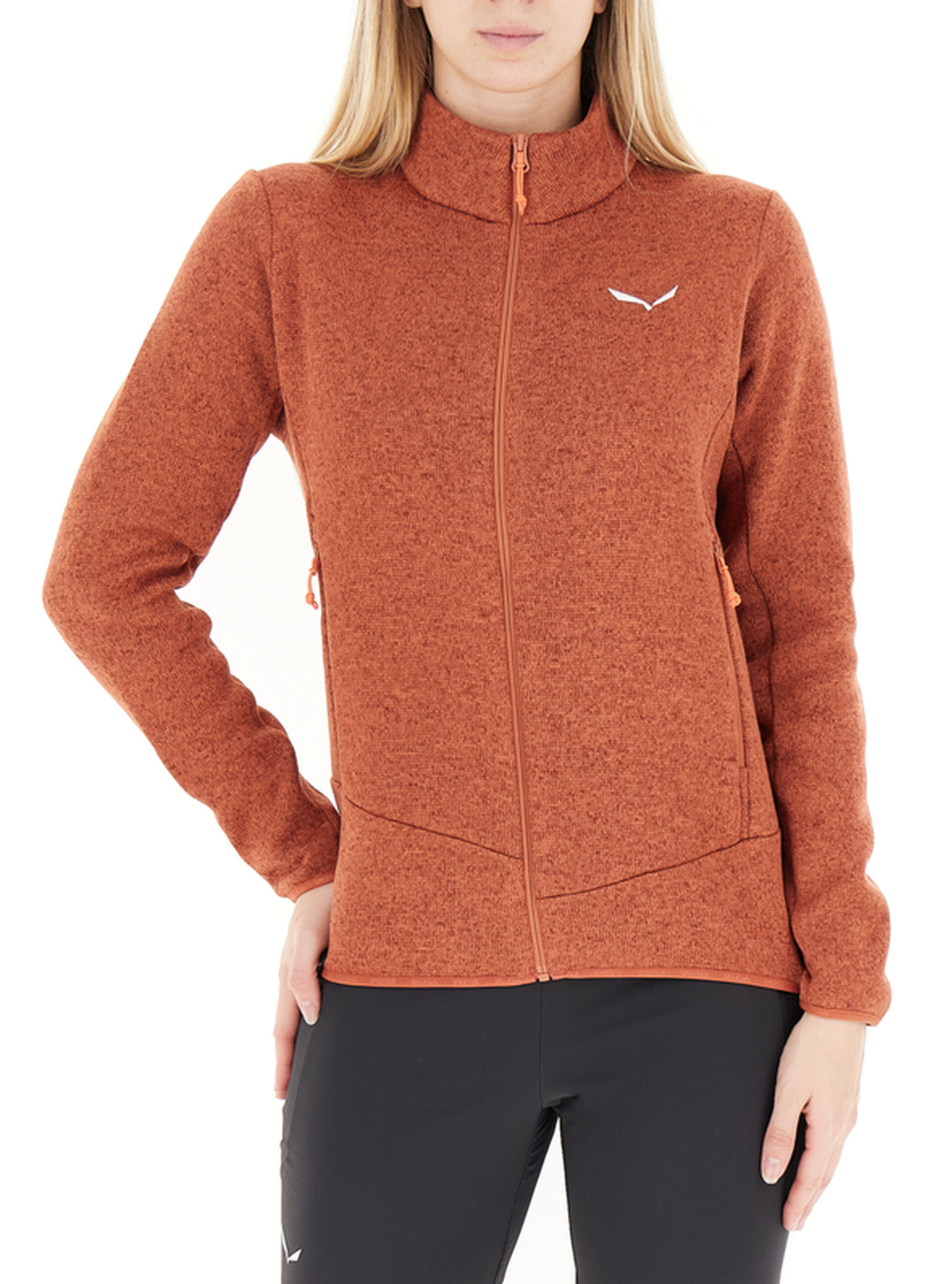 Salewa Felpa collo alto RAME