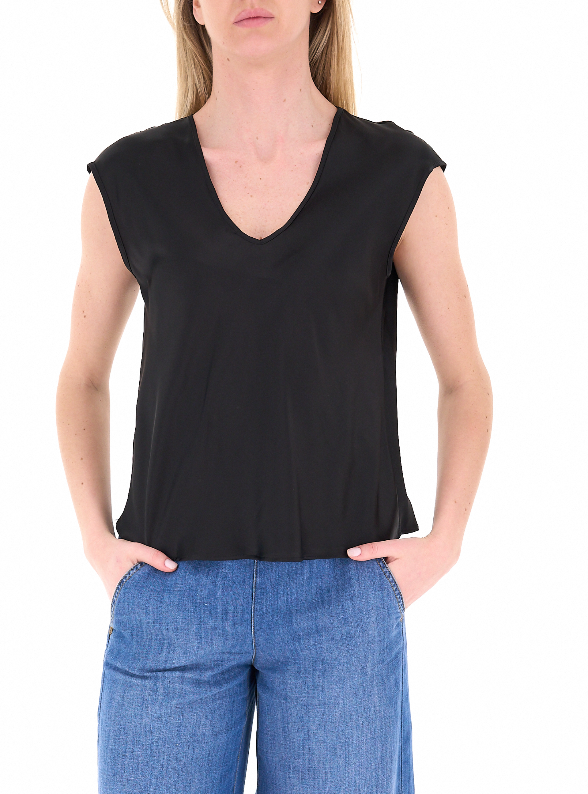 Blusa in satin RINASCIMENTO