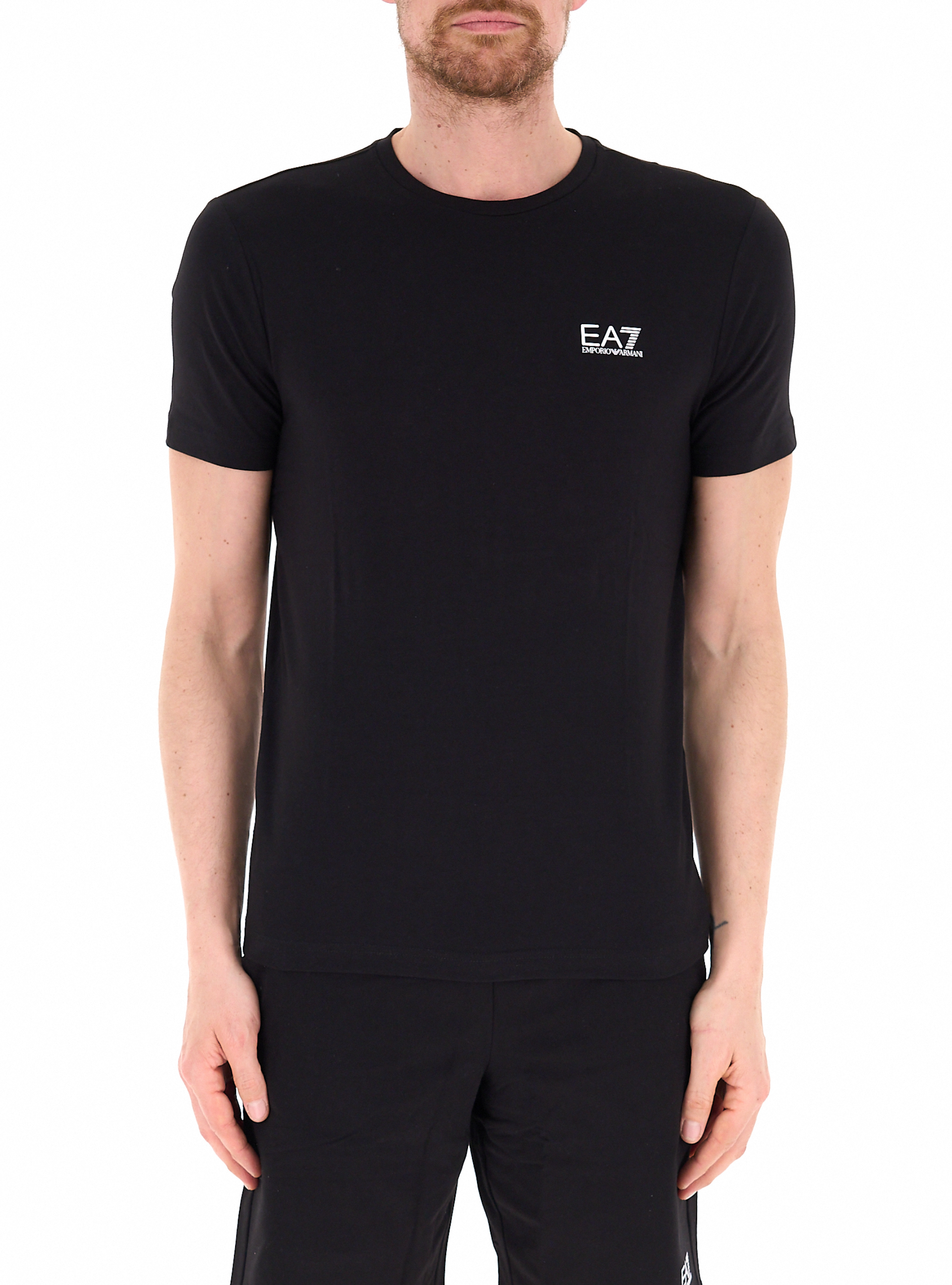 T-shirt in cotone NERO S