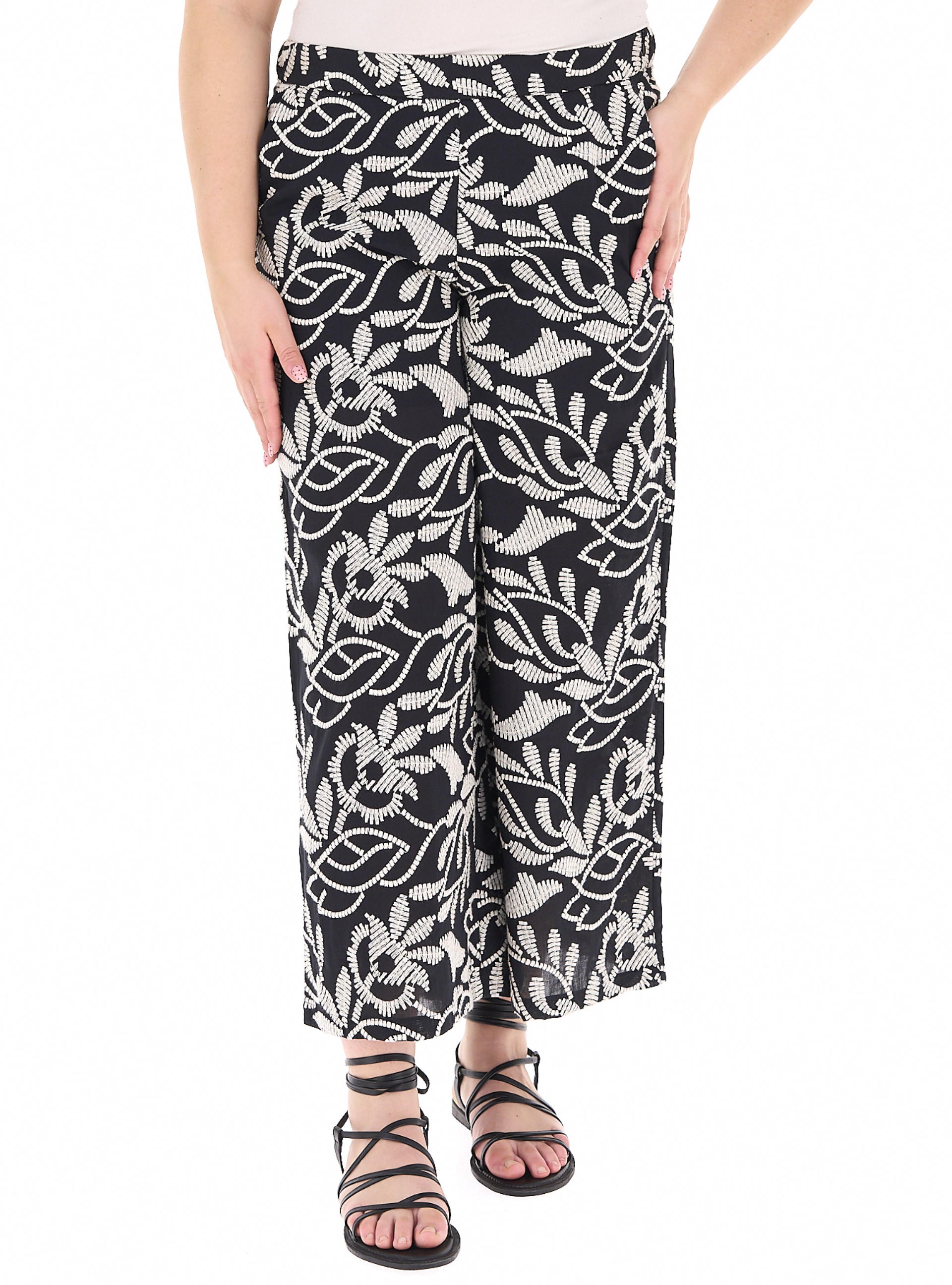 Pantalone wide leg COLLECTION NERO 52