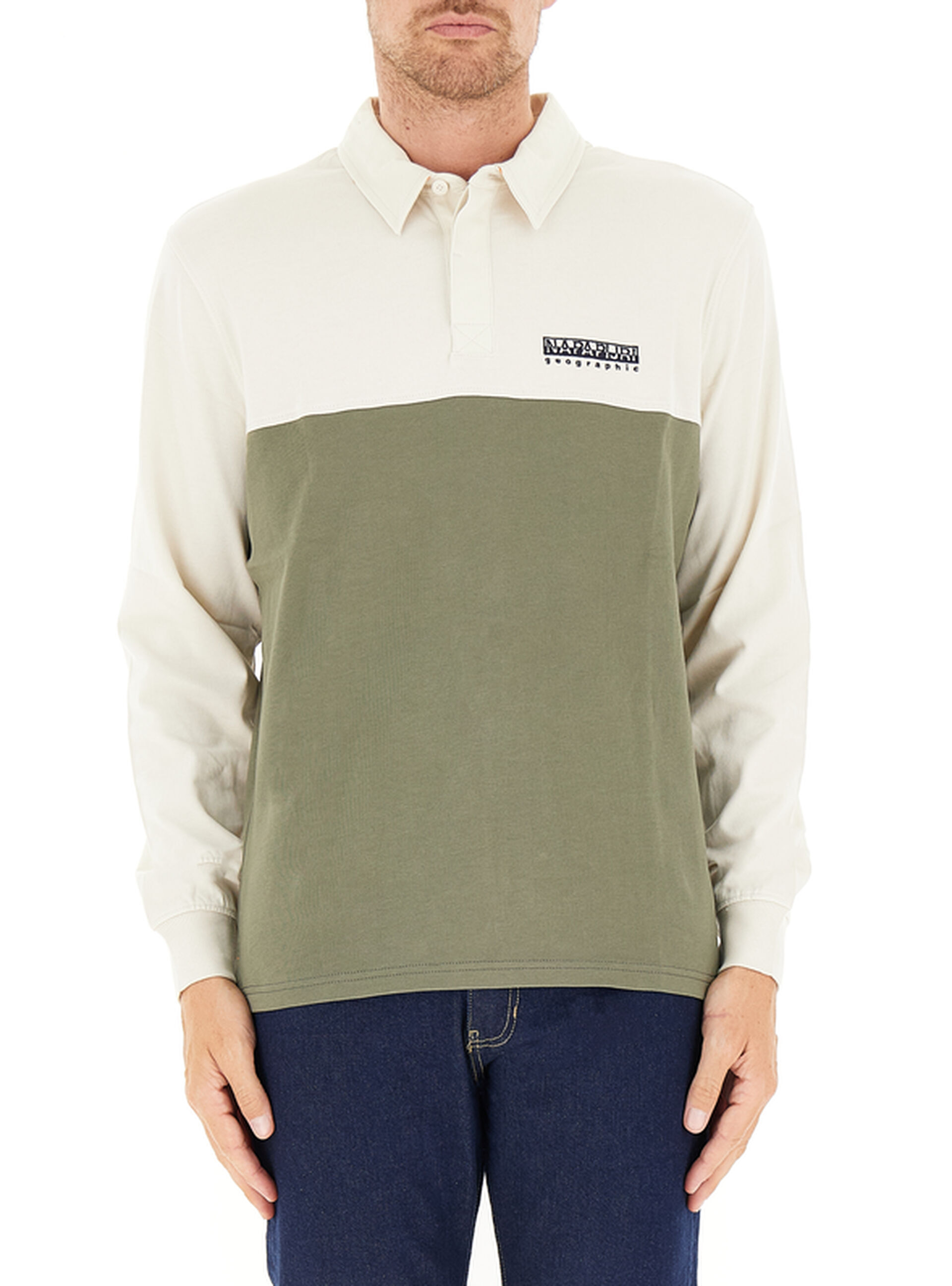 T-shirt con colletto SALVIA M