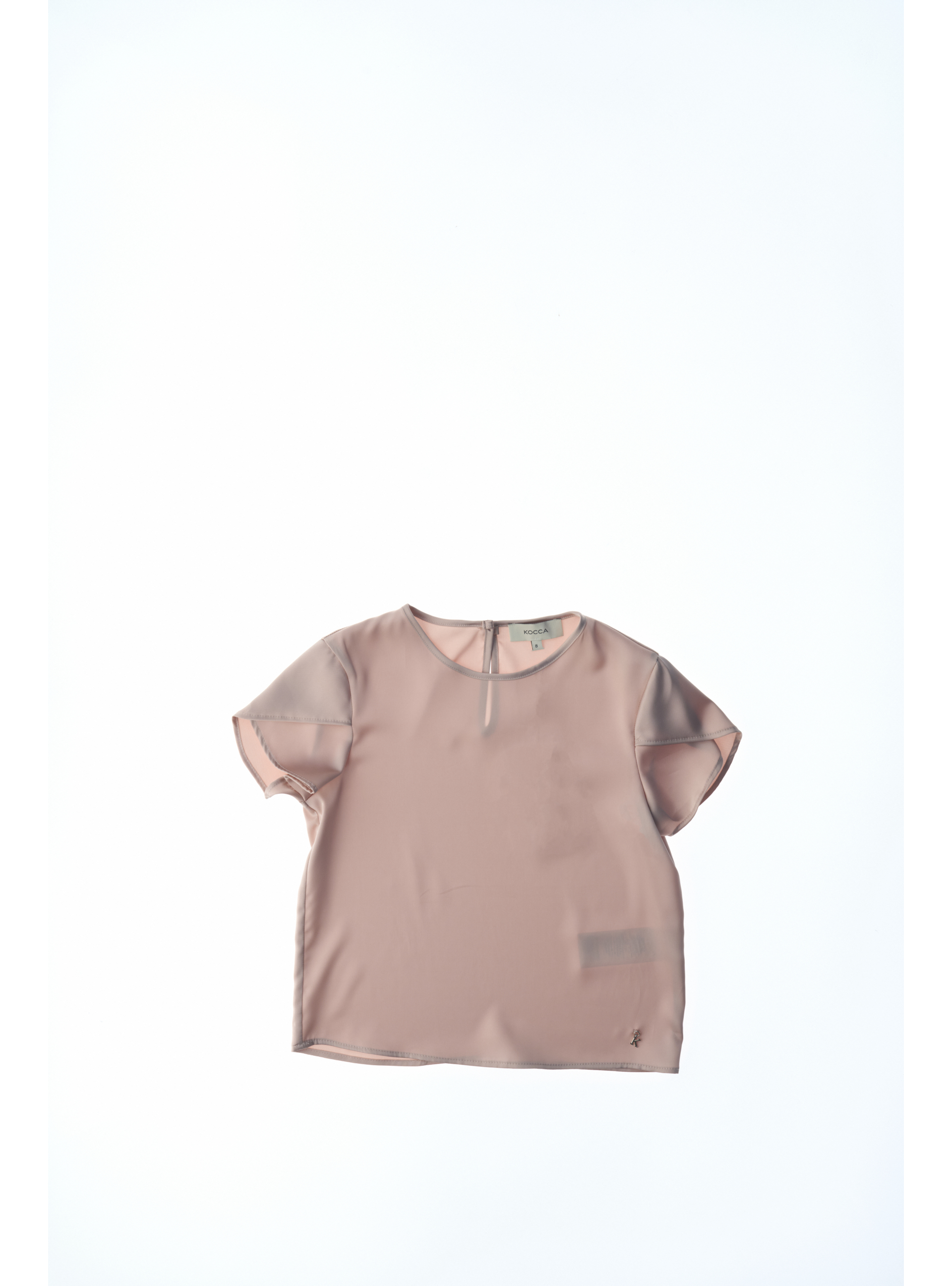 Blusa girocollo ROSA ANTICO 12