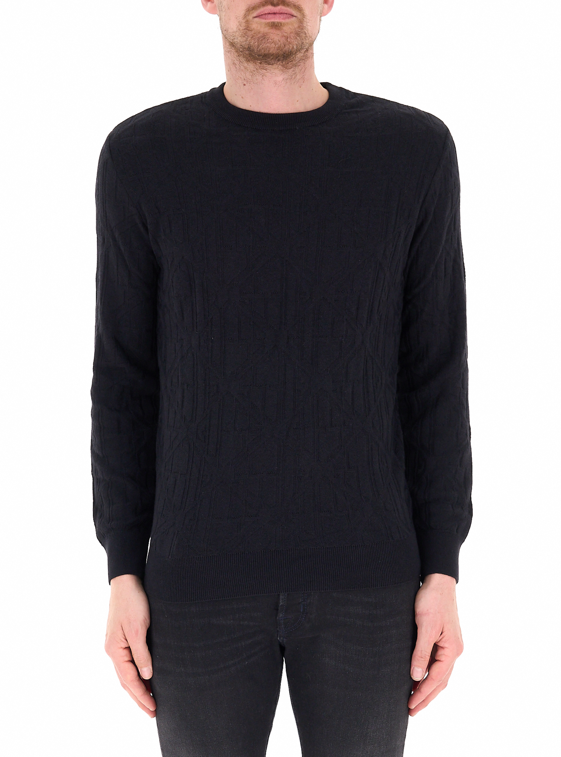 Guess Maglia girocollo NERO