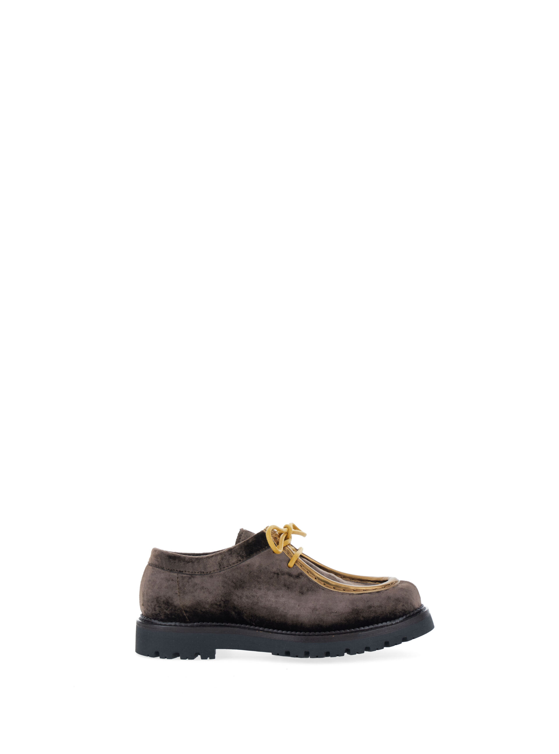 ARGILLA Scarpe in velluto MARRONE