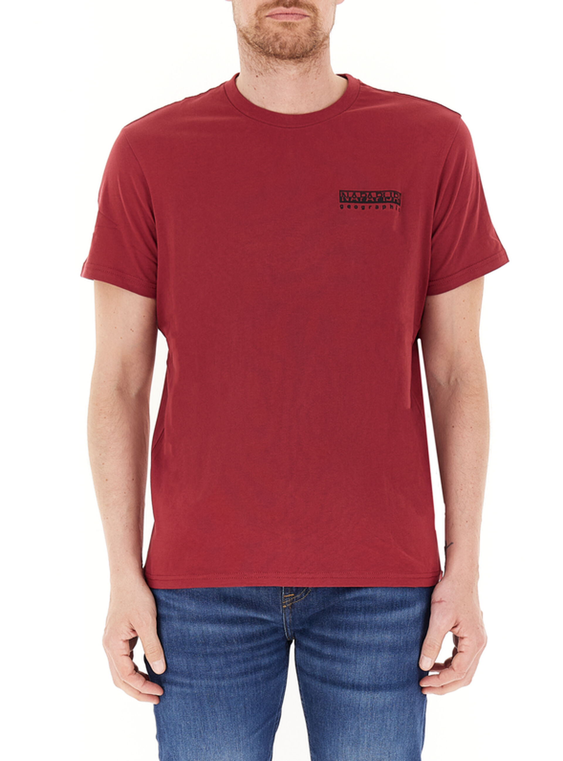 T-shirt girocollo BORDEAUX