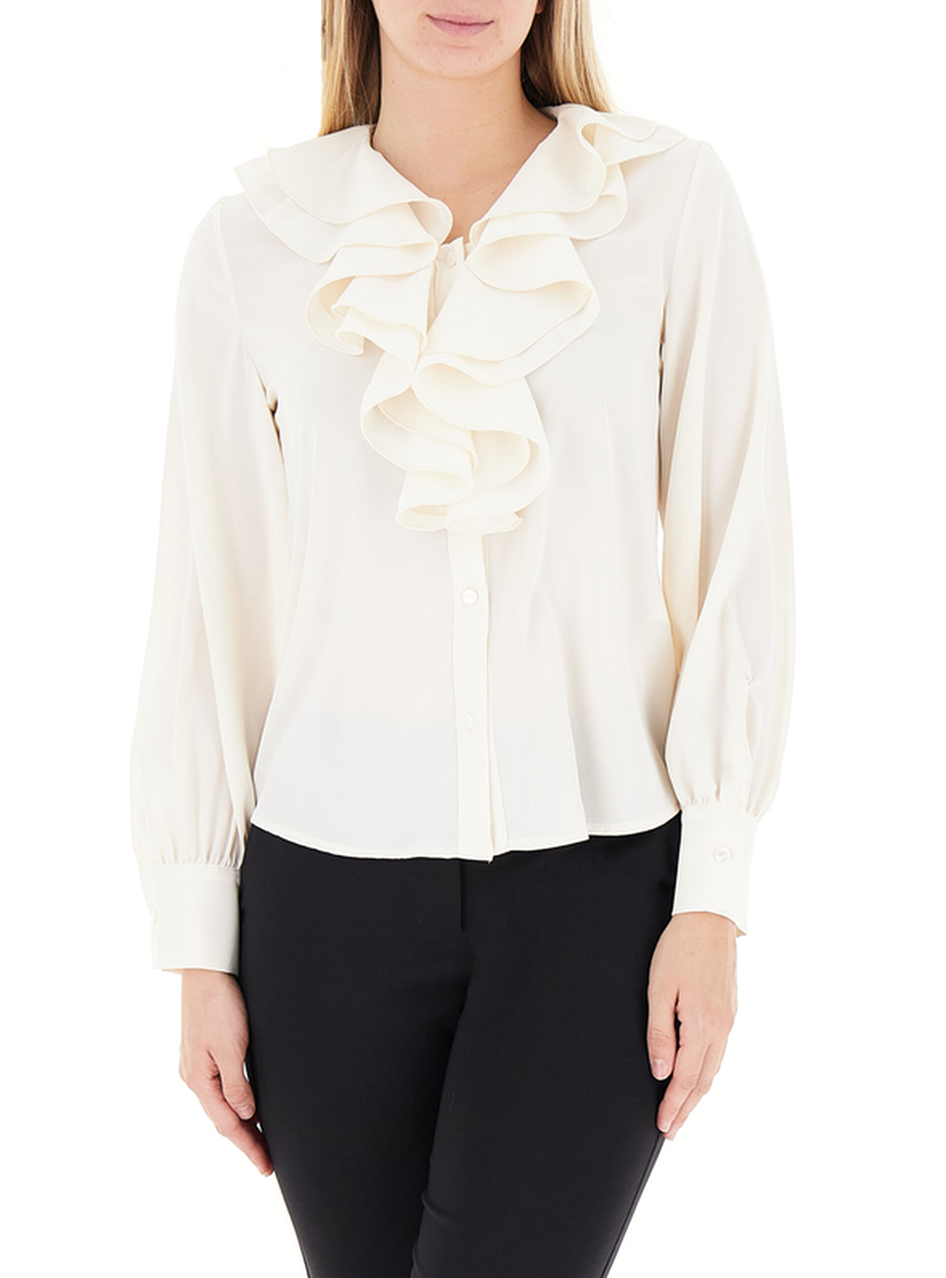 Camicia con volants BURRO