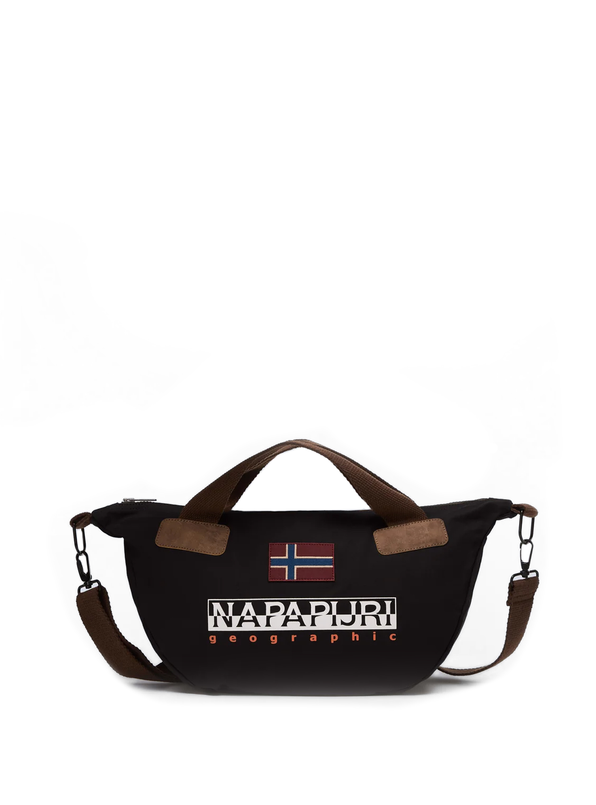 Napapijri Borsa in cotone NERO