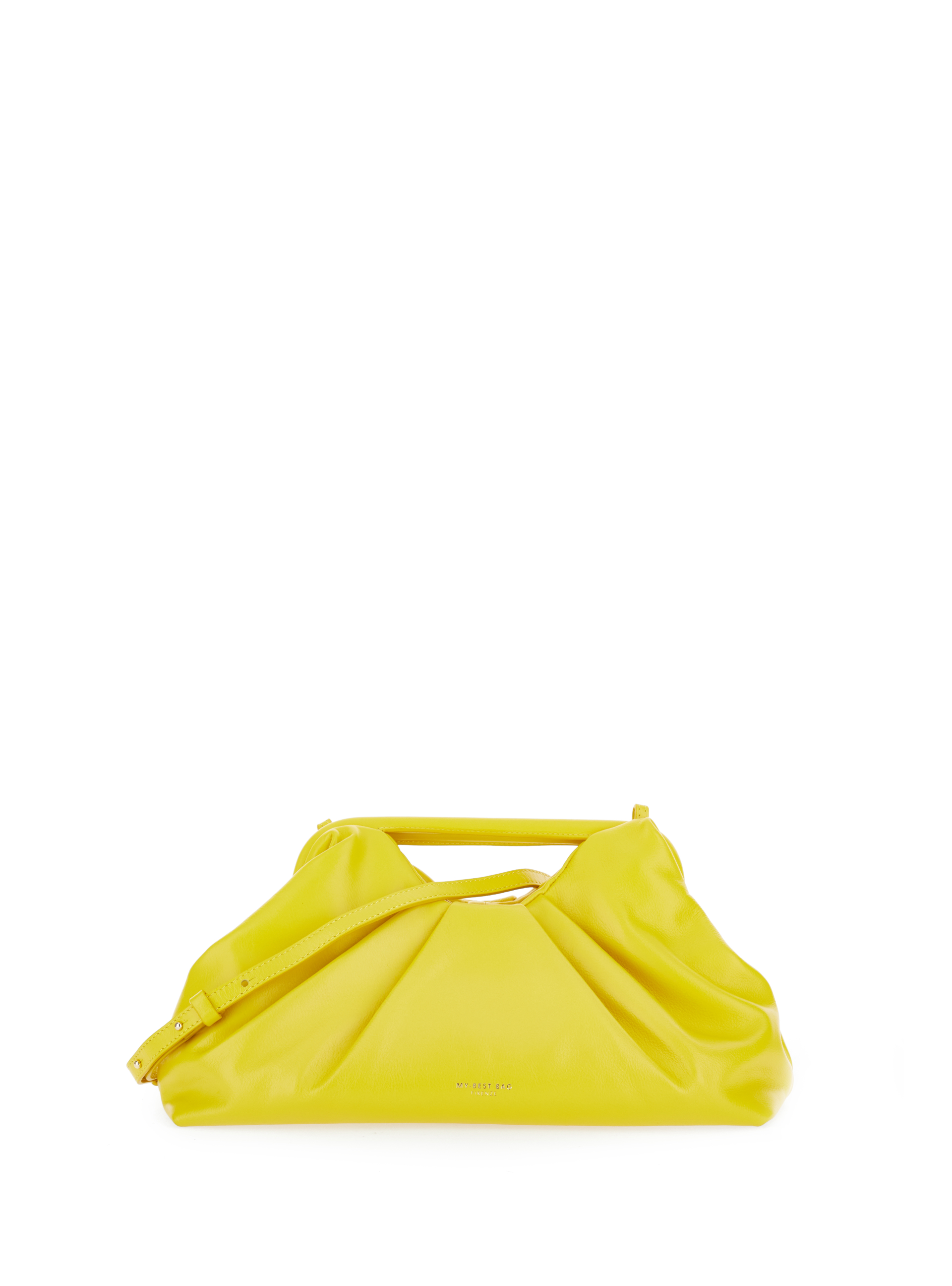 MY BEST BAG Borsa in pelle GIALLO