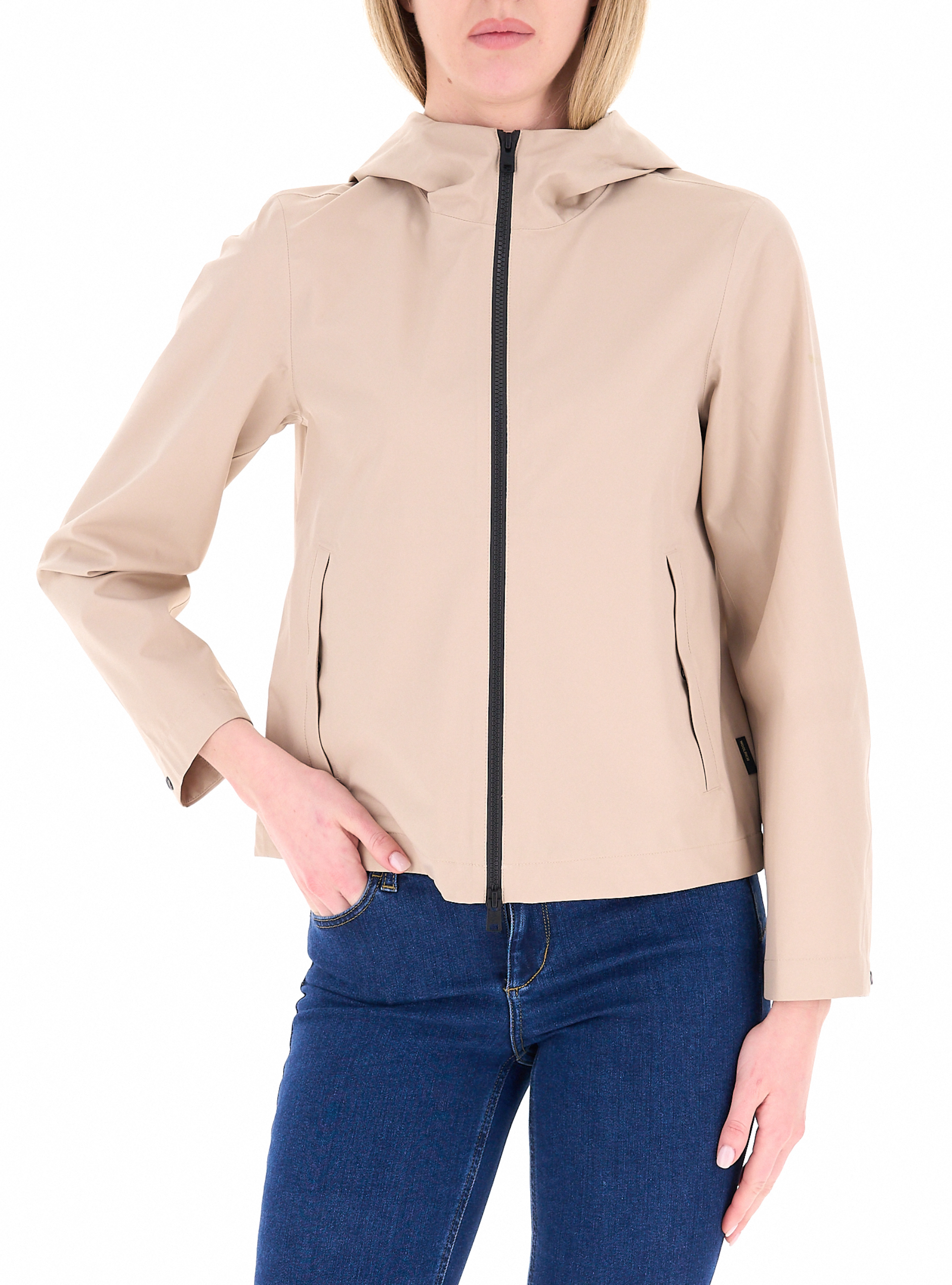 WOOLRICH Giubbino antivento BEIGE