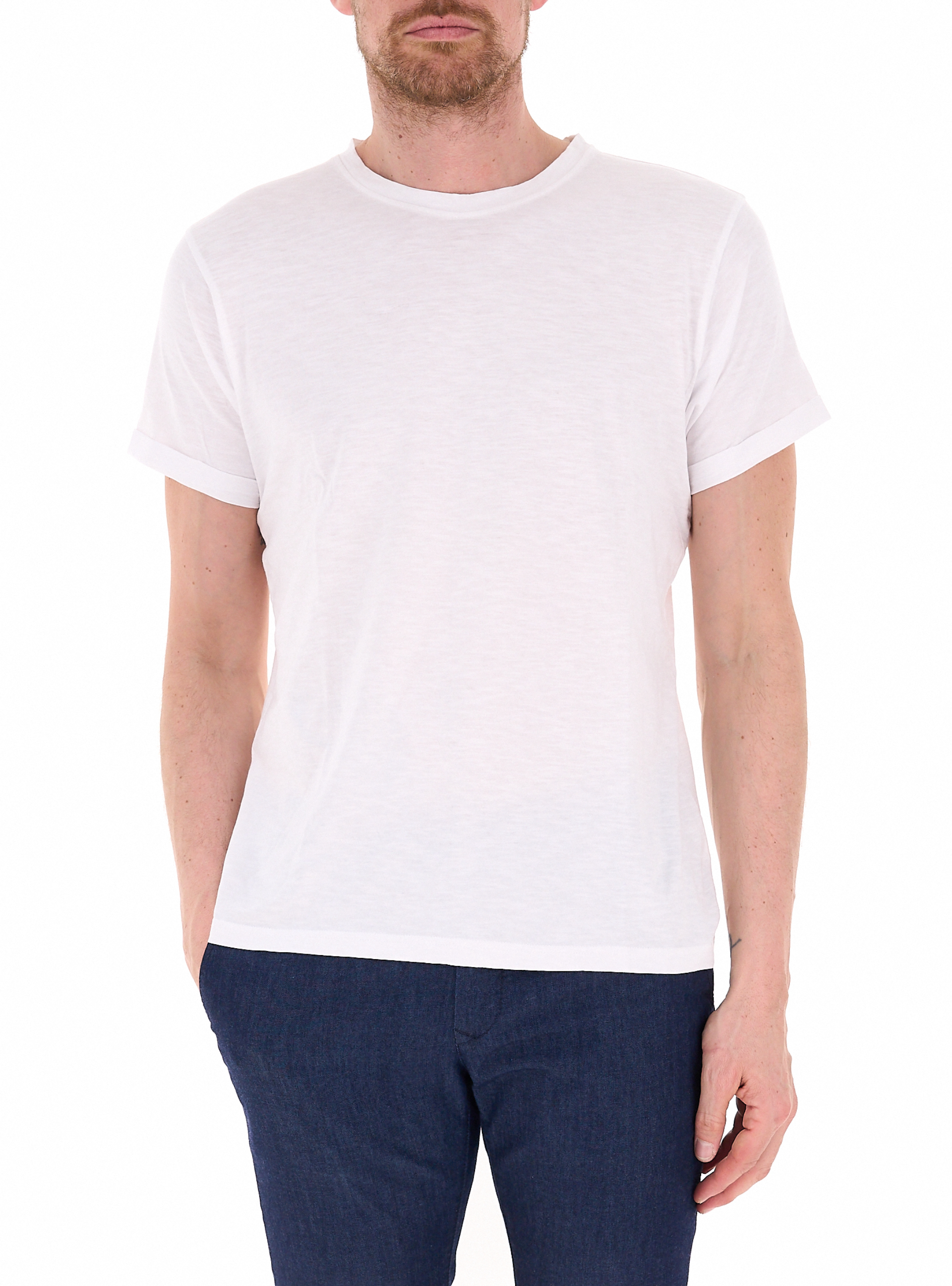 BOMBOOGIE T-shirt girocollo PANNA