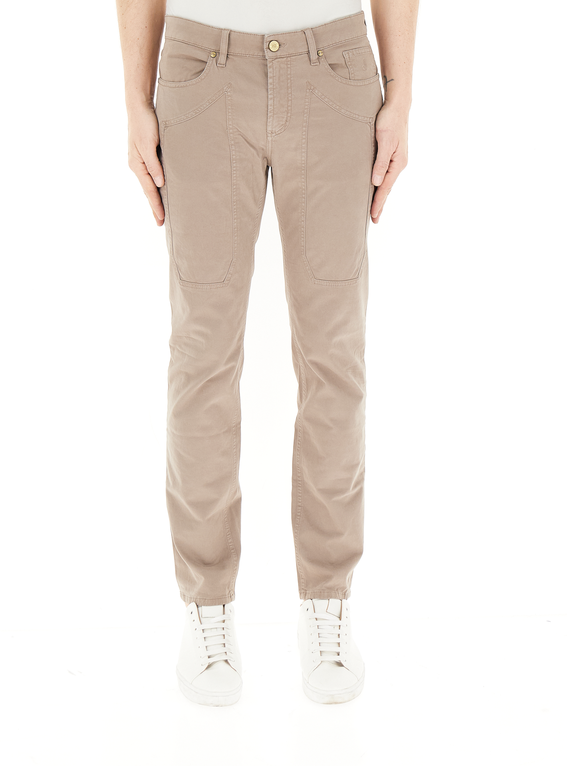 JECKERSON Pantalone slim BEIGE