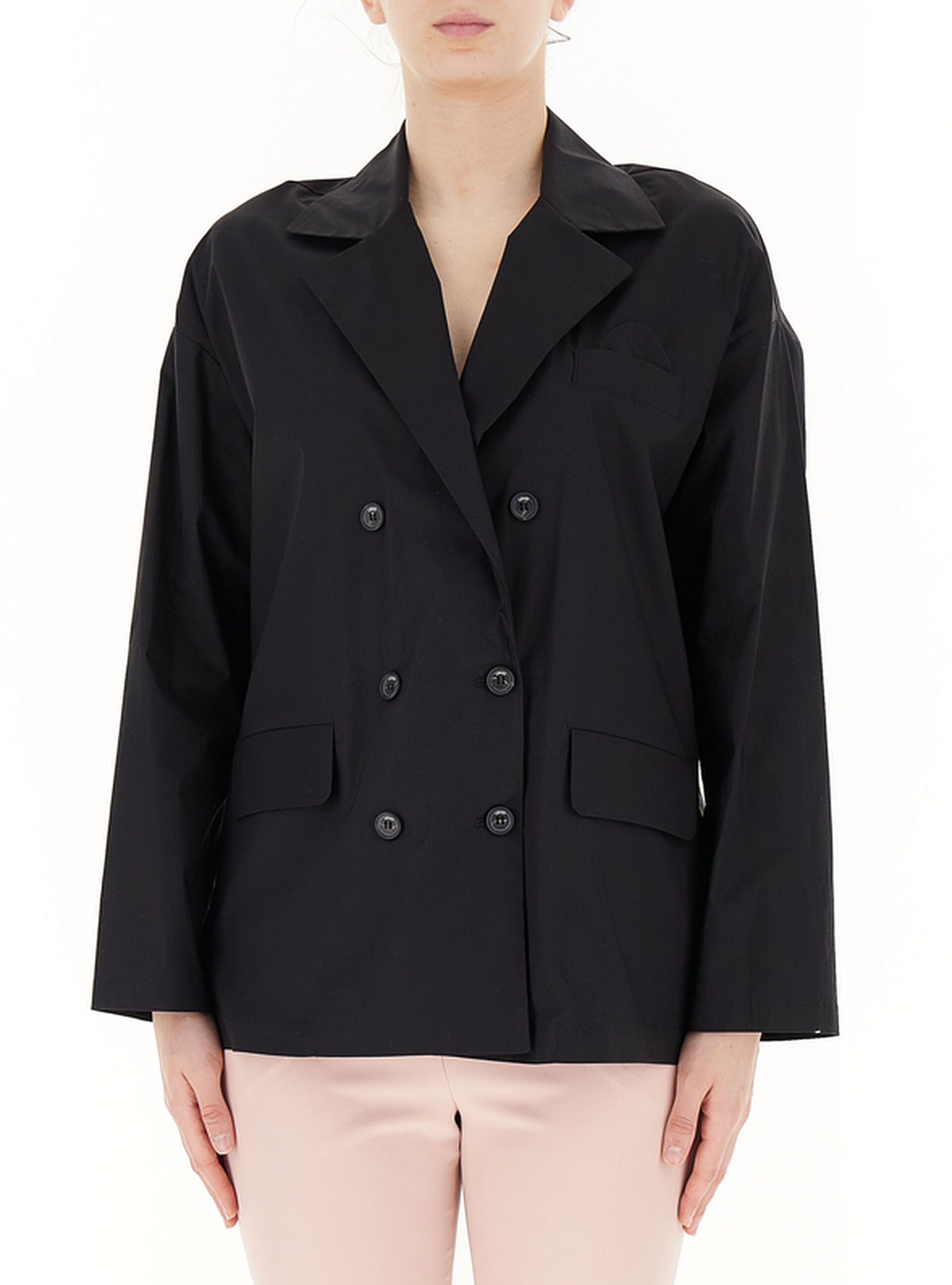 LIU JO Blazer in cotone NERO