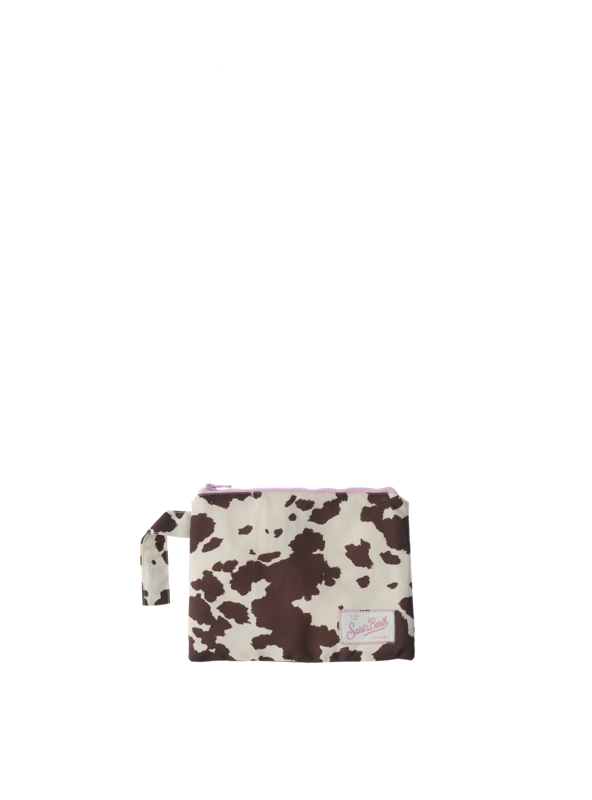 Pochette in tessuto MARRONE U