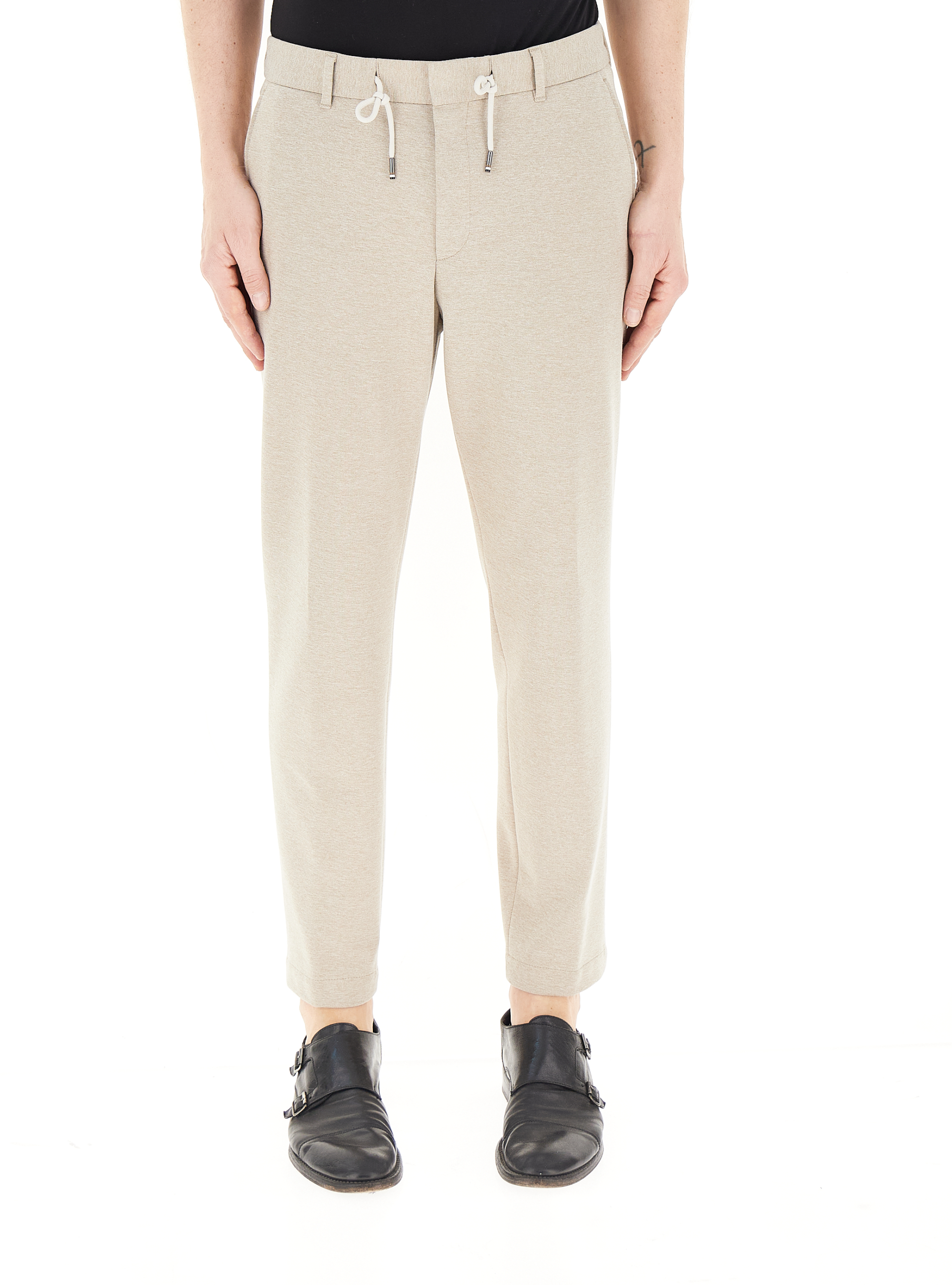 Pantalone con coulisse BOSS BEIGE 50