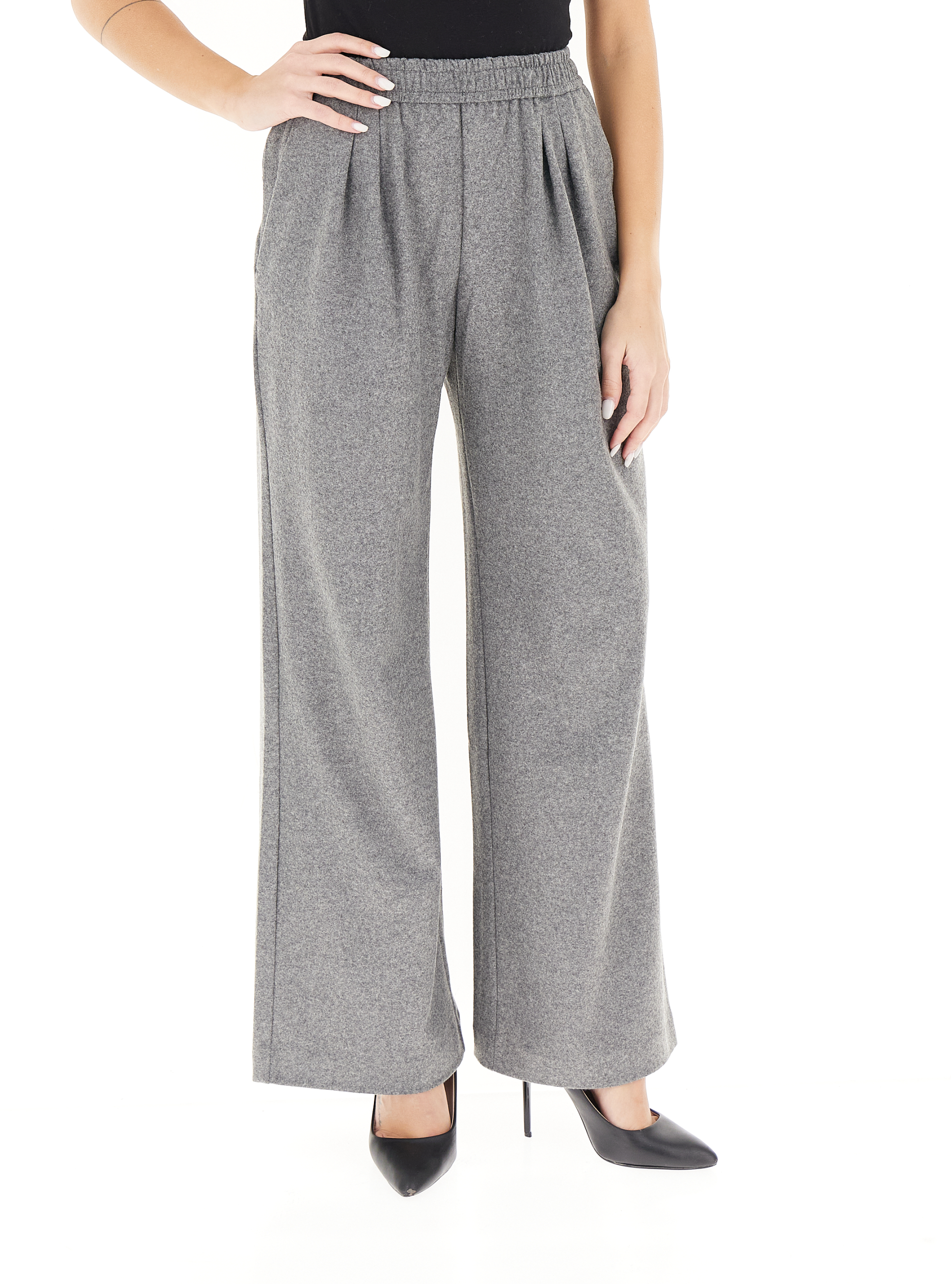 Pinko Pantalone misto lana GRIGIO