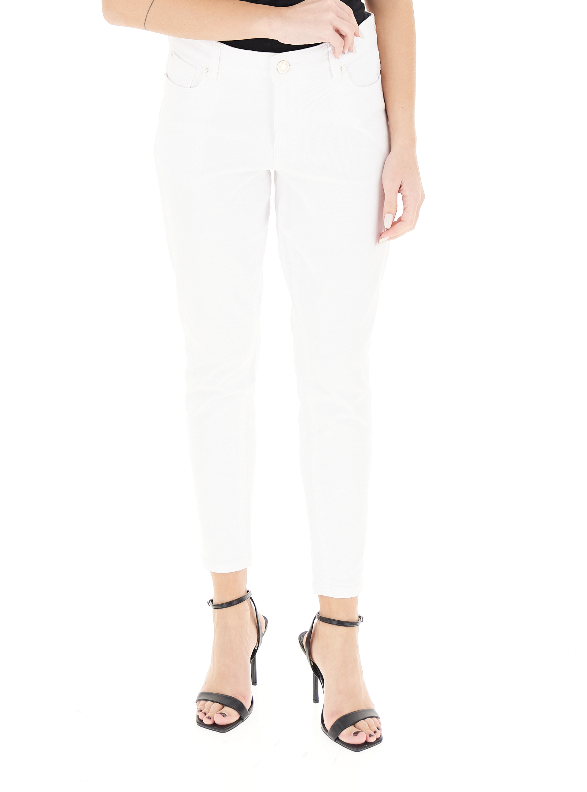 Pantalone skinny BIANCO 32
