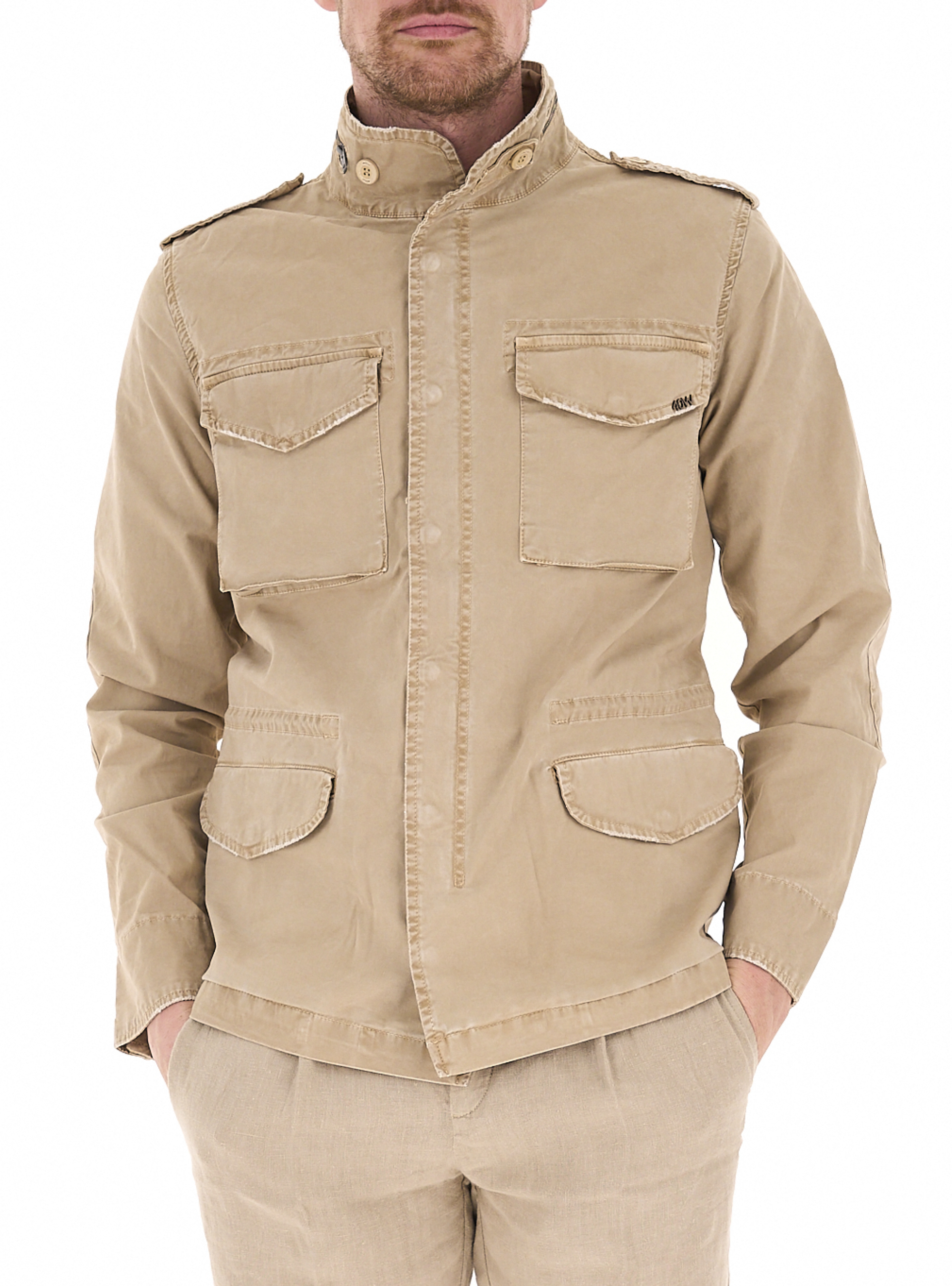 WEFT Giacca overshirt BEIGE