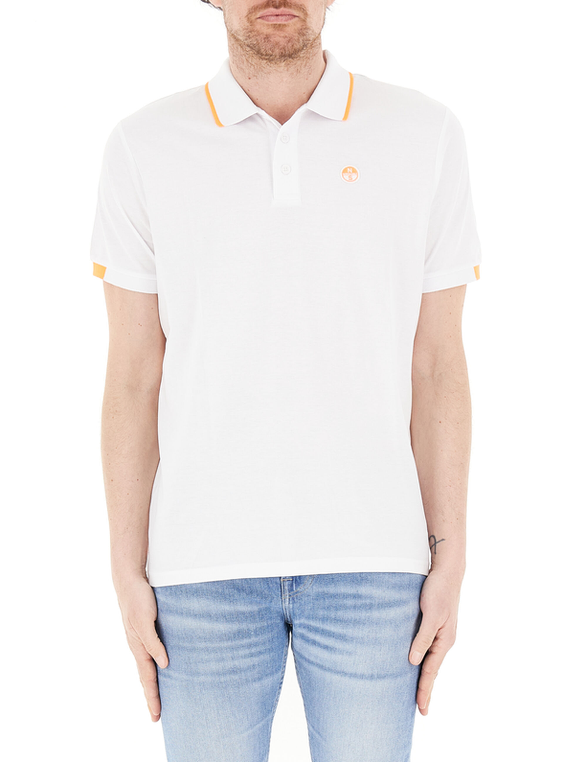 Polo maniche corte BIANCO