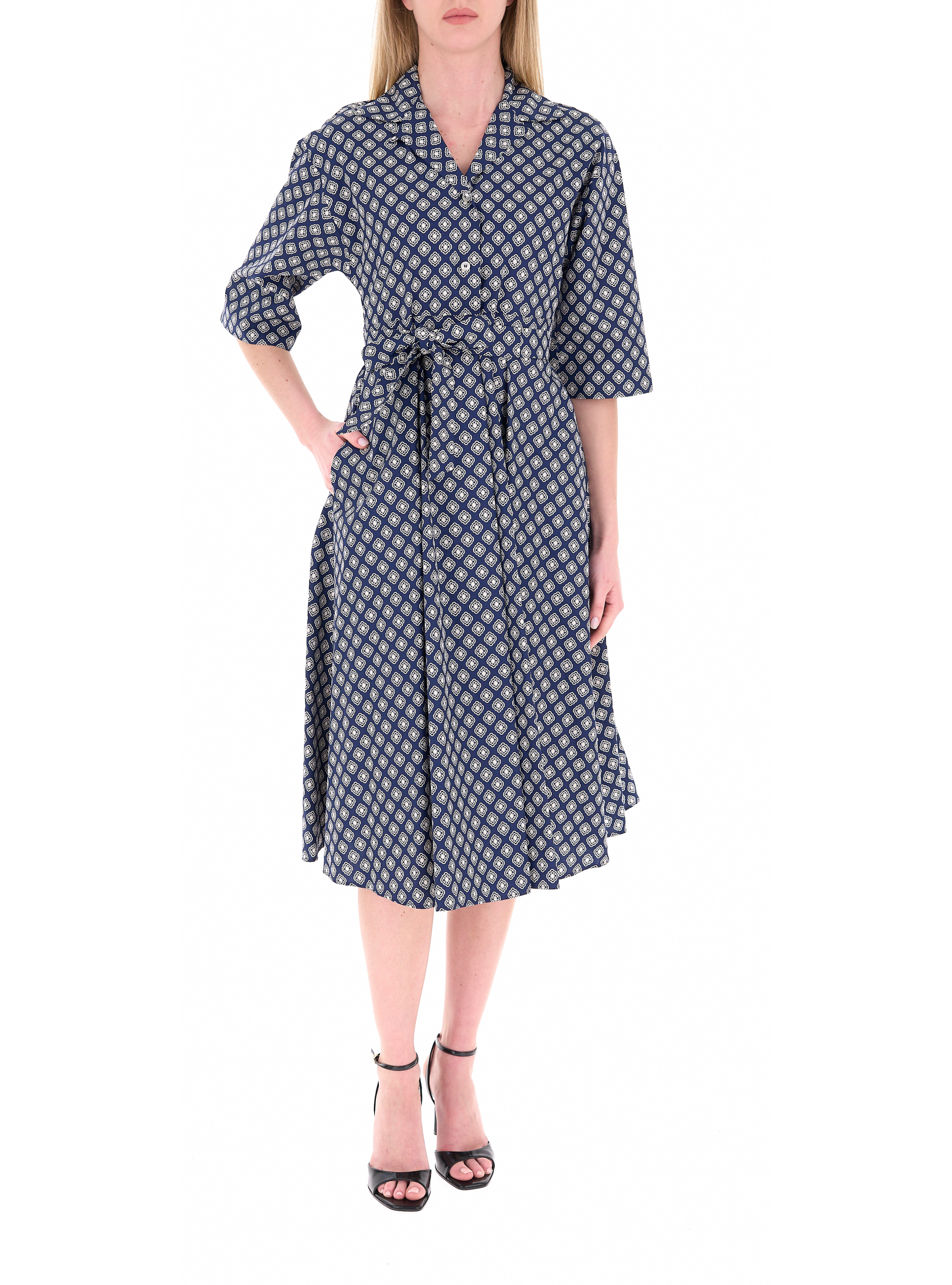 Abito in cotone BLU