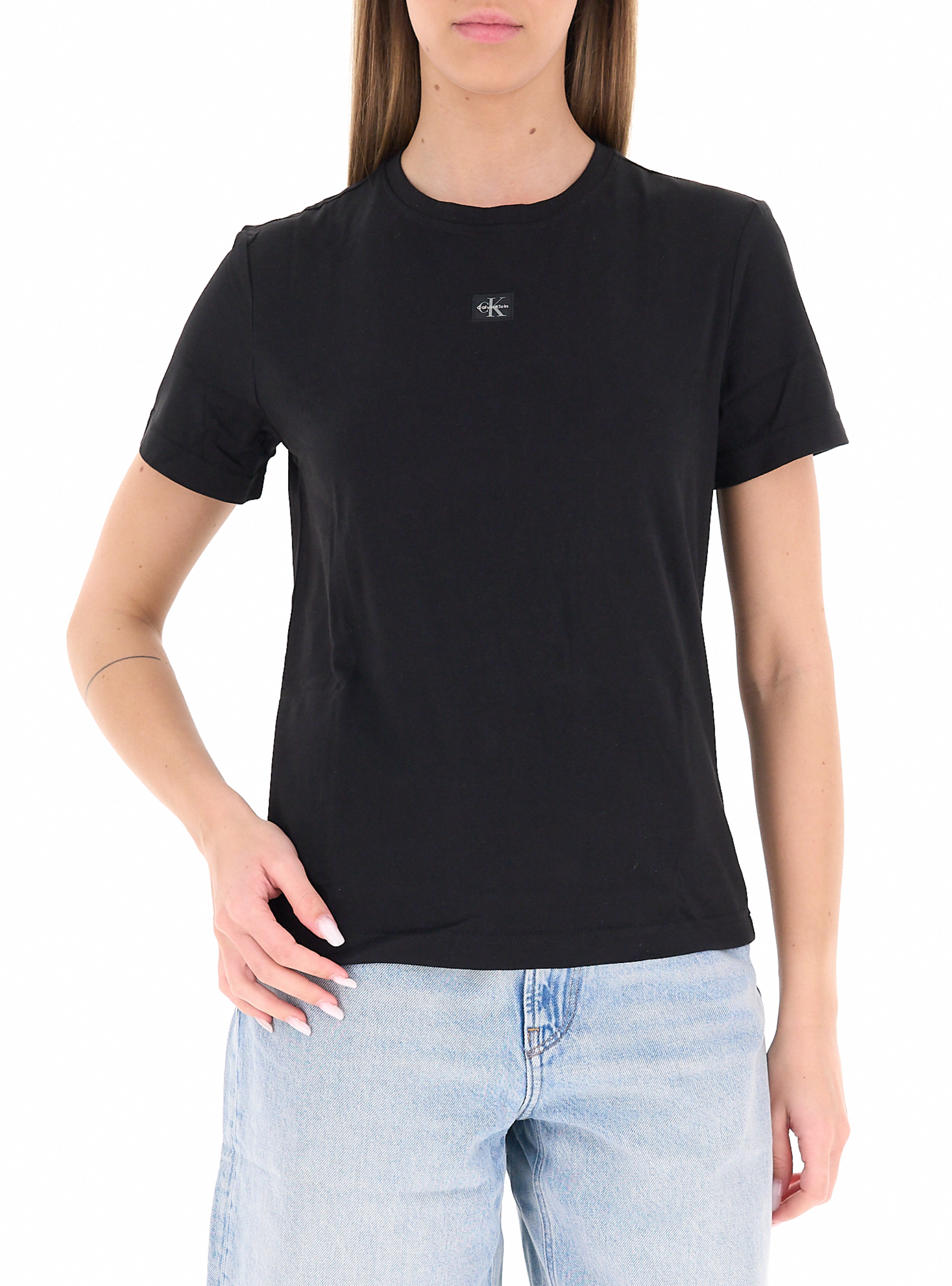 T-shirt girocollo NERO