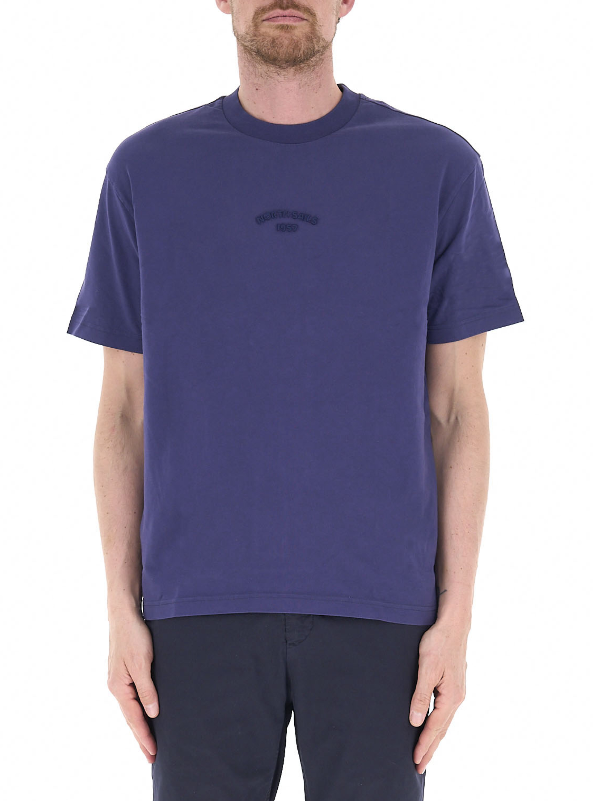 North Sails T-shirt girocollo BLU