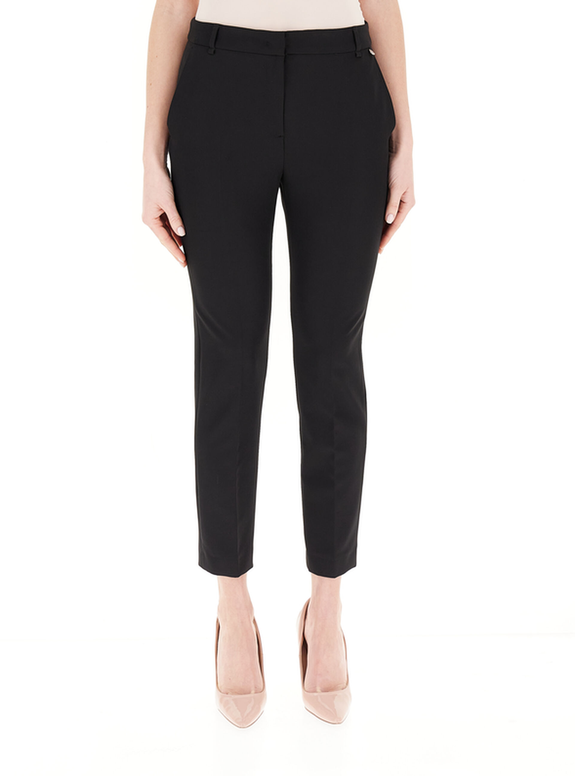 LIU JO Pantalone a sigaretta NERO