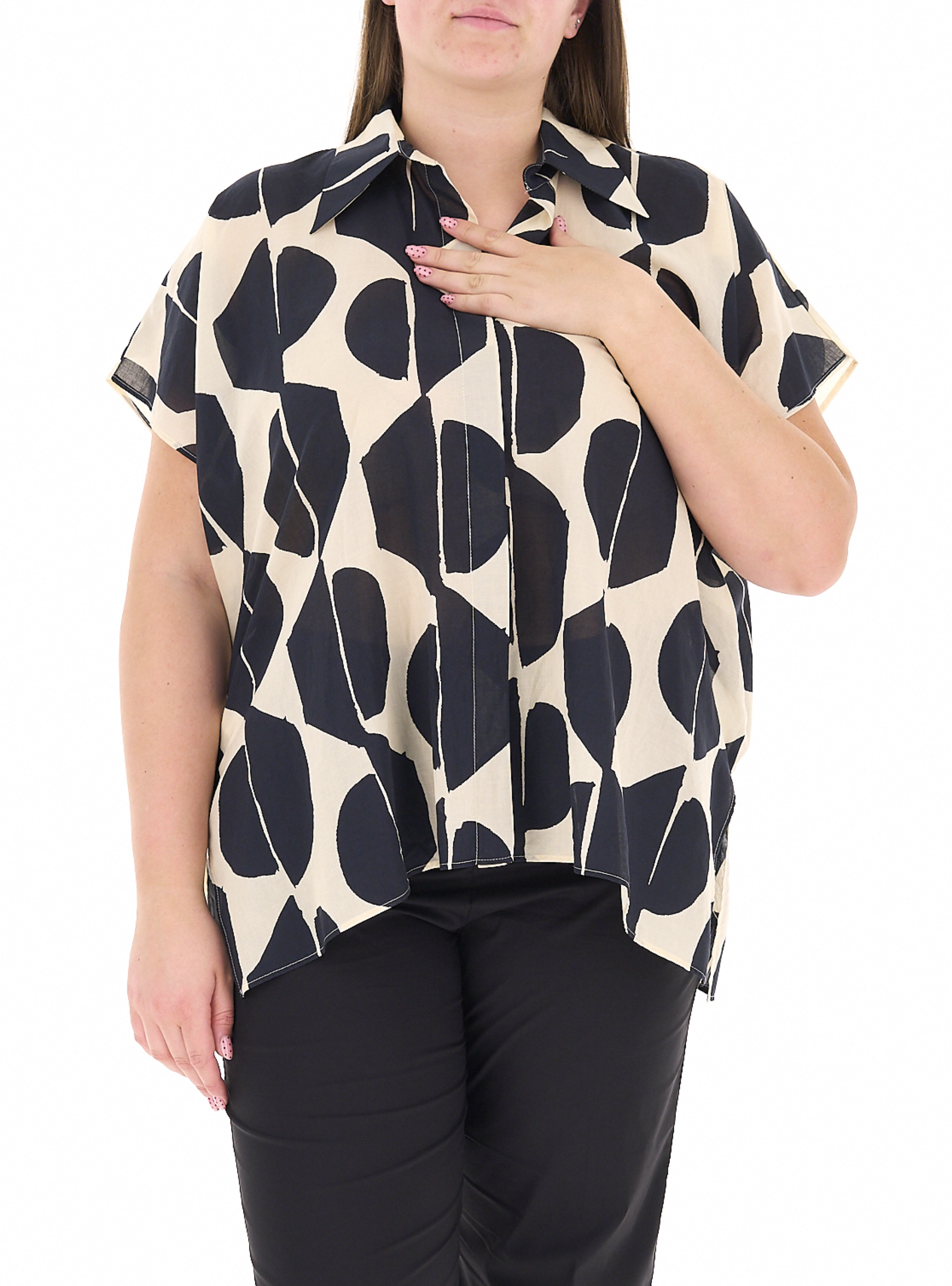 Camicia maniche corte ELENA MIRO'