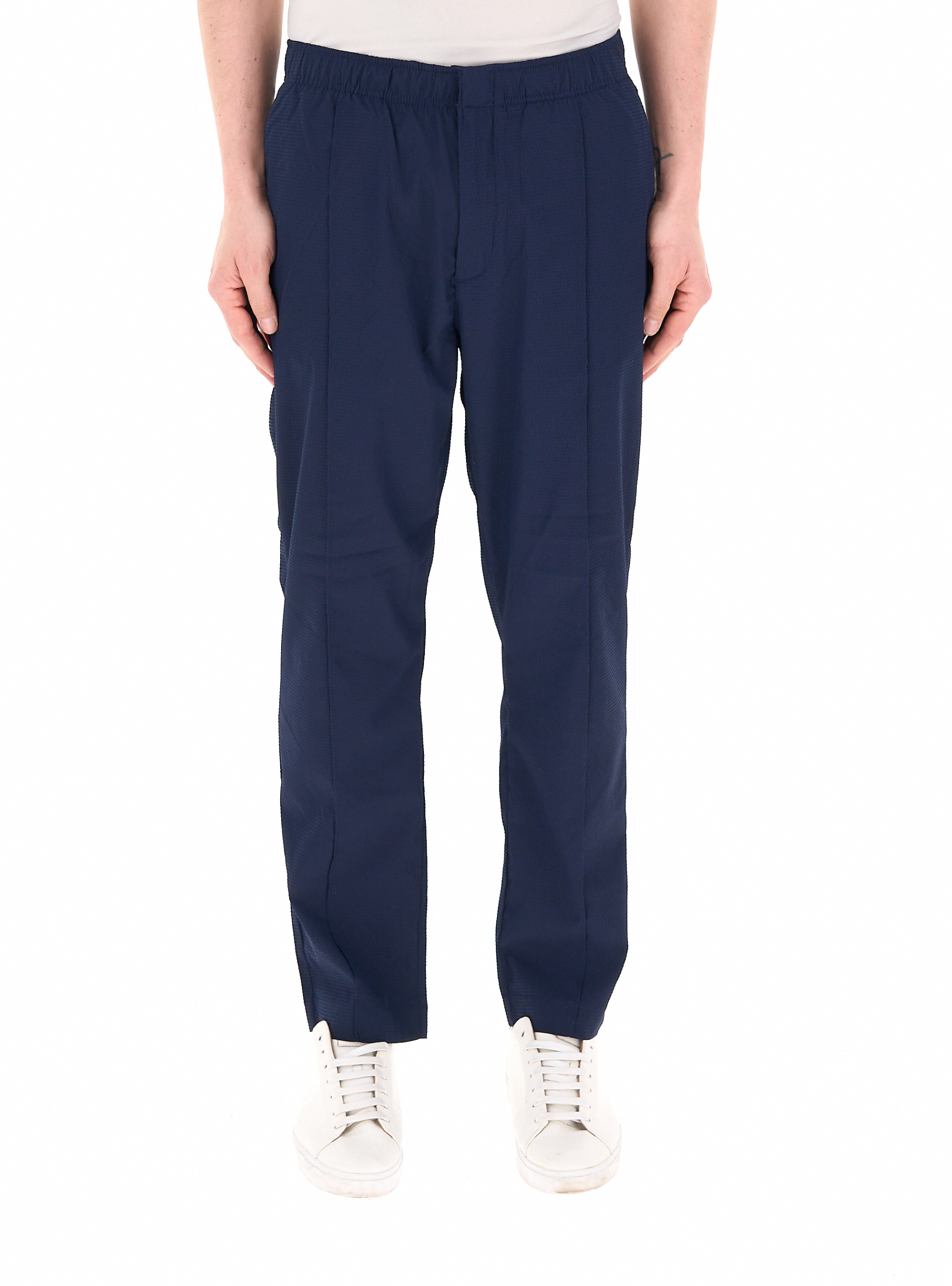 Pantalone con pinces BLU NAVY