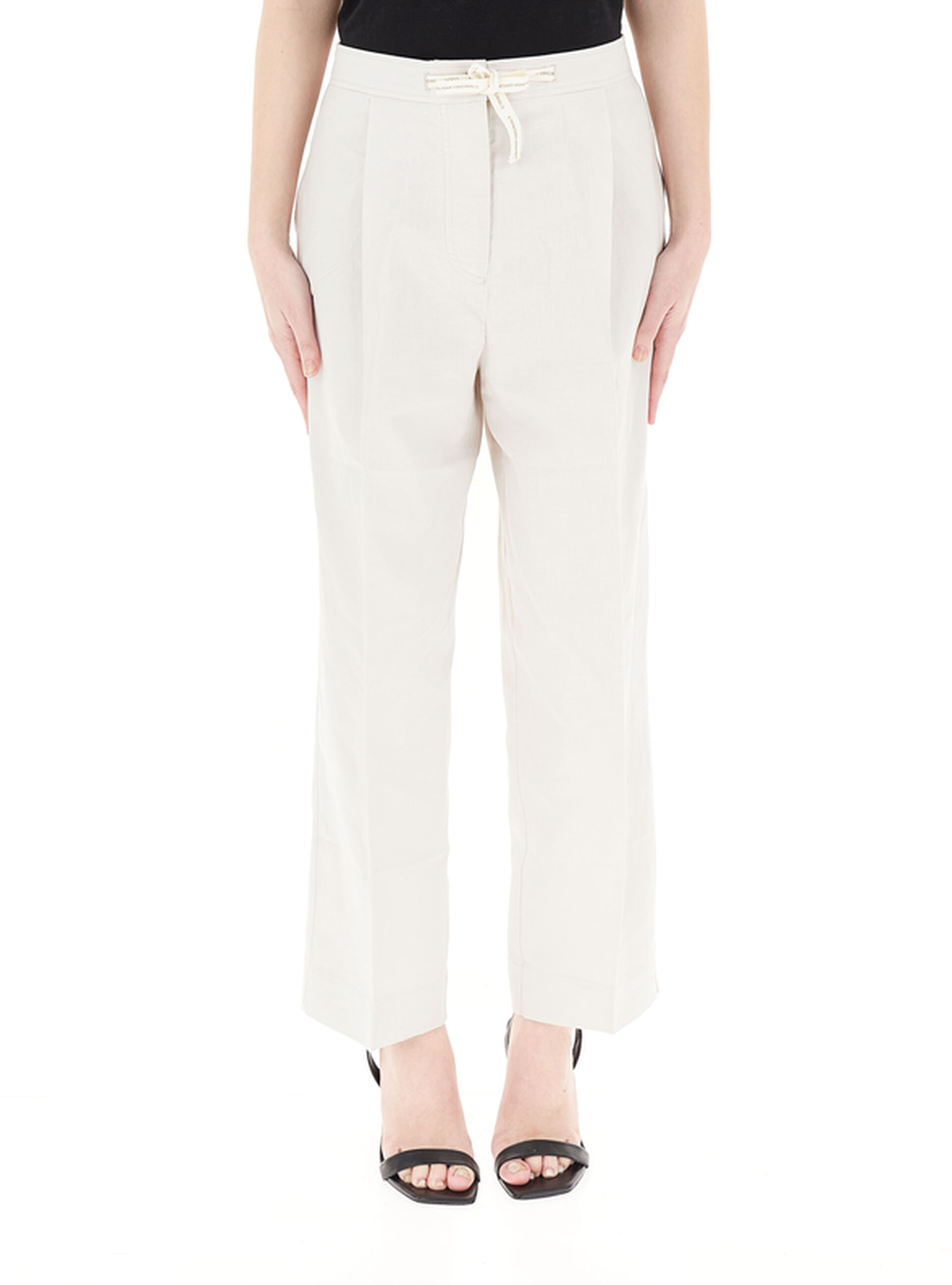Pantalone wide leg ORIGINALS PANNA 42