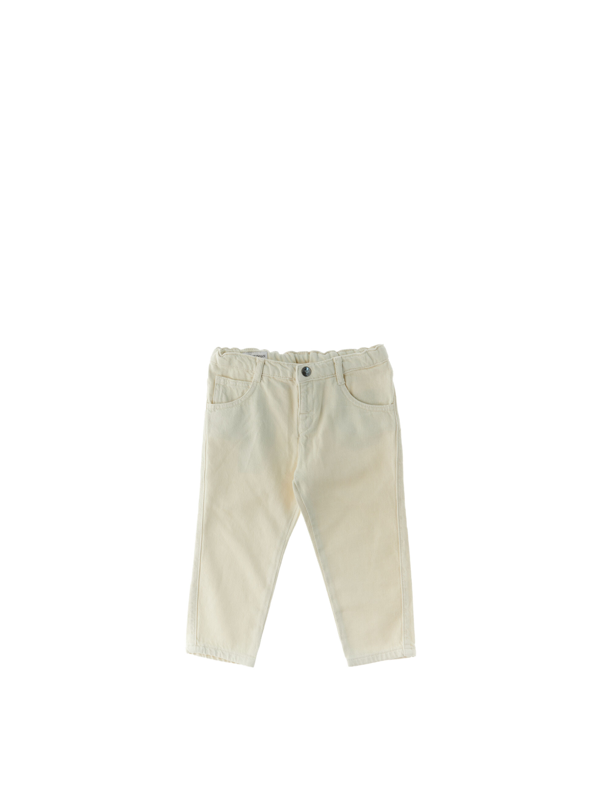 Pantalone in cotone BABY AVORIO