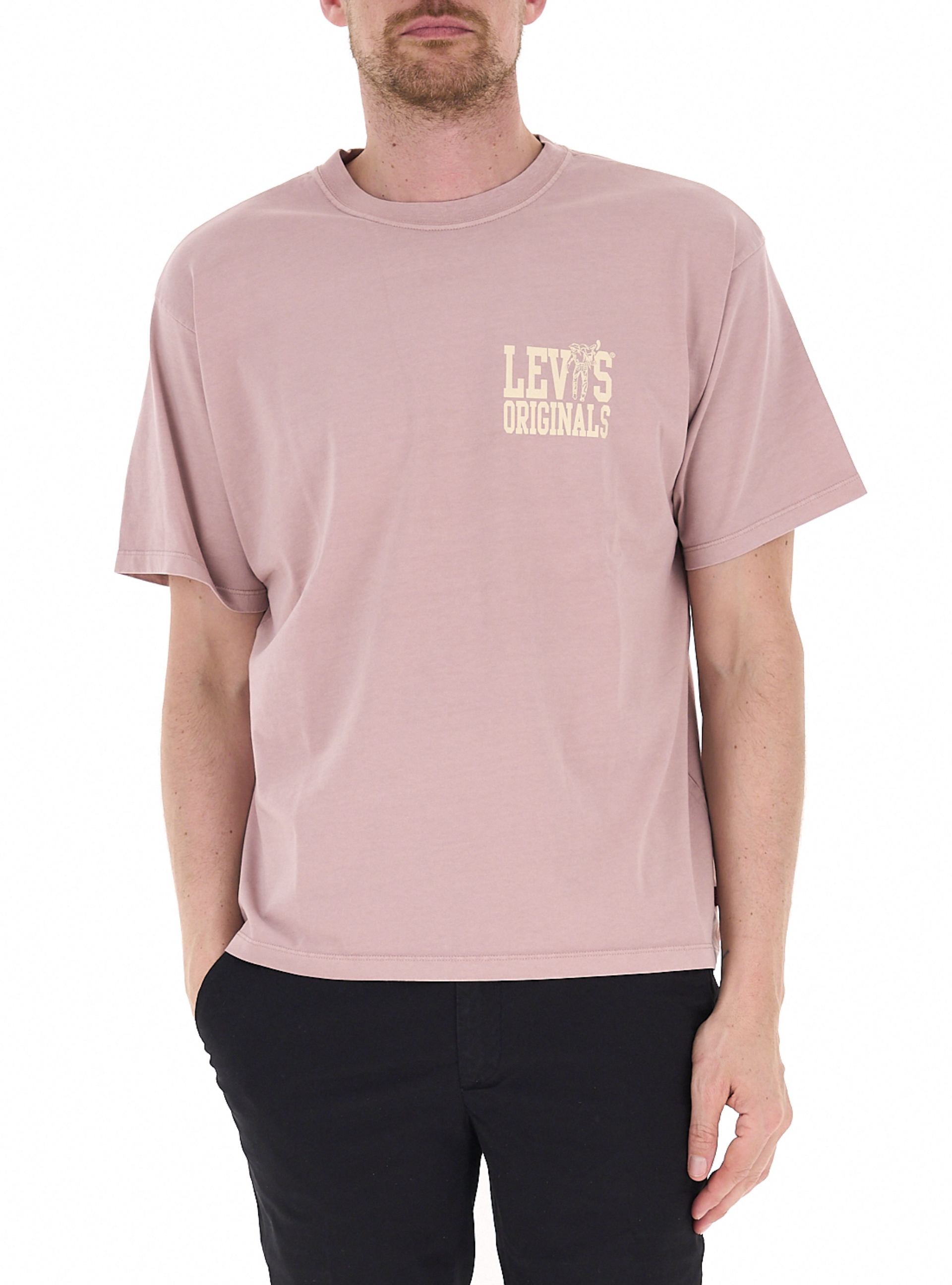 T-shirt girocollo LEVI'S ROSA ANTICO