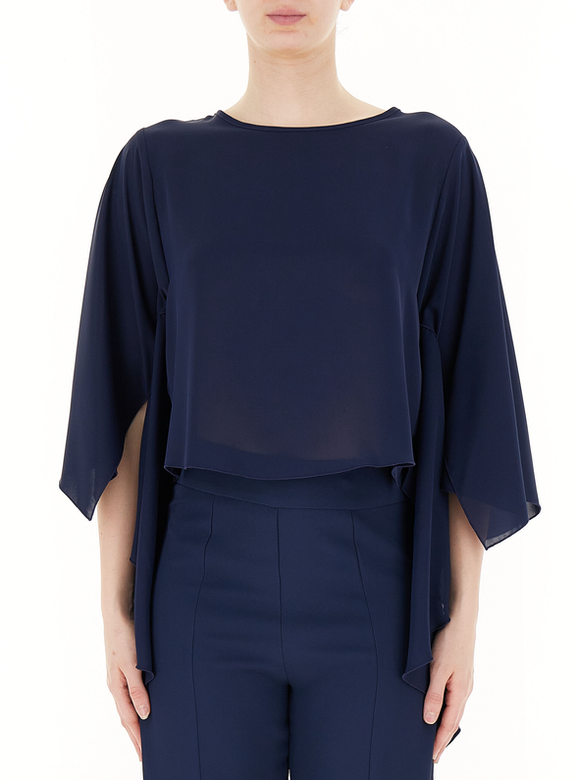 Blusa con volant RINASCIMENTO