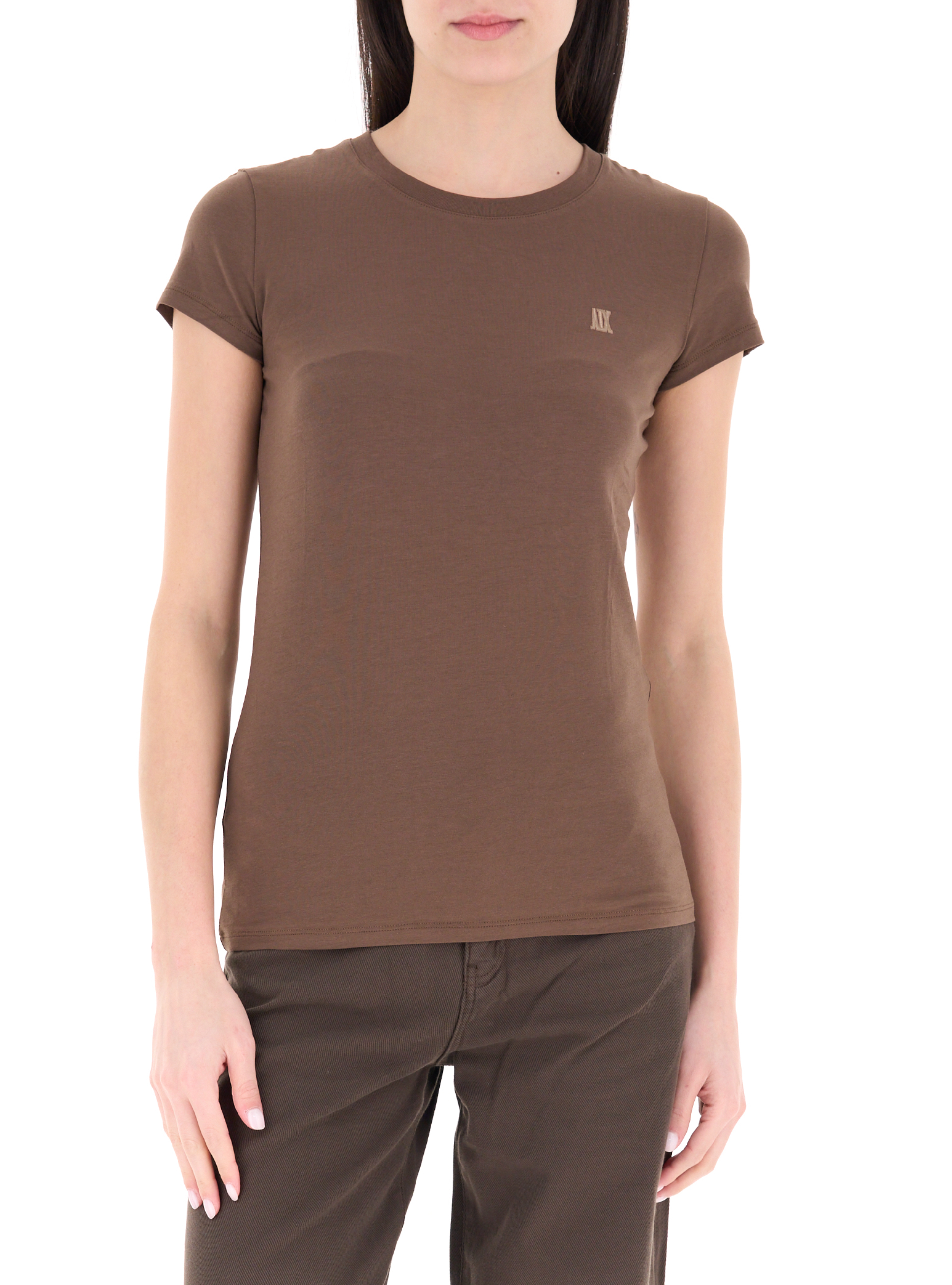 T-shirt girocollo MARRONE XL