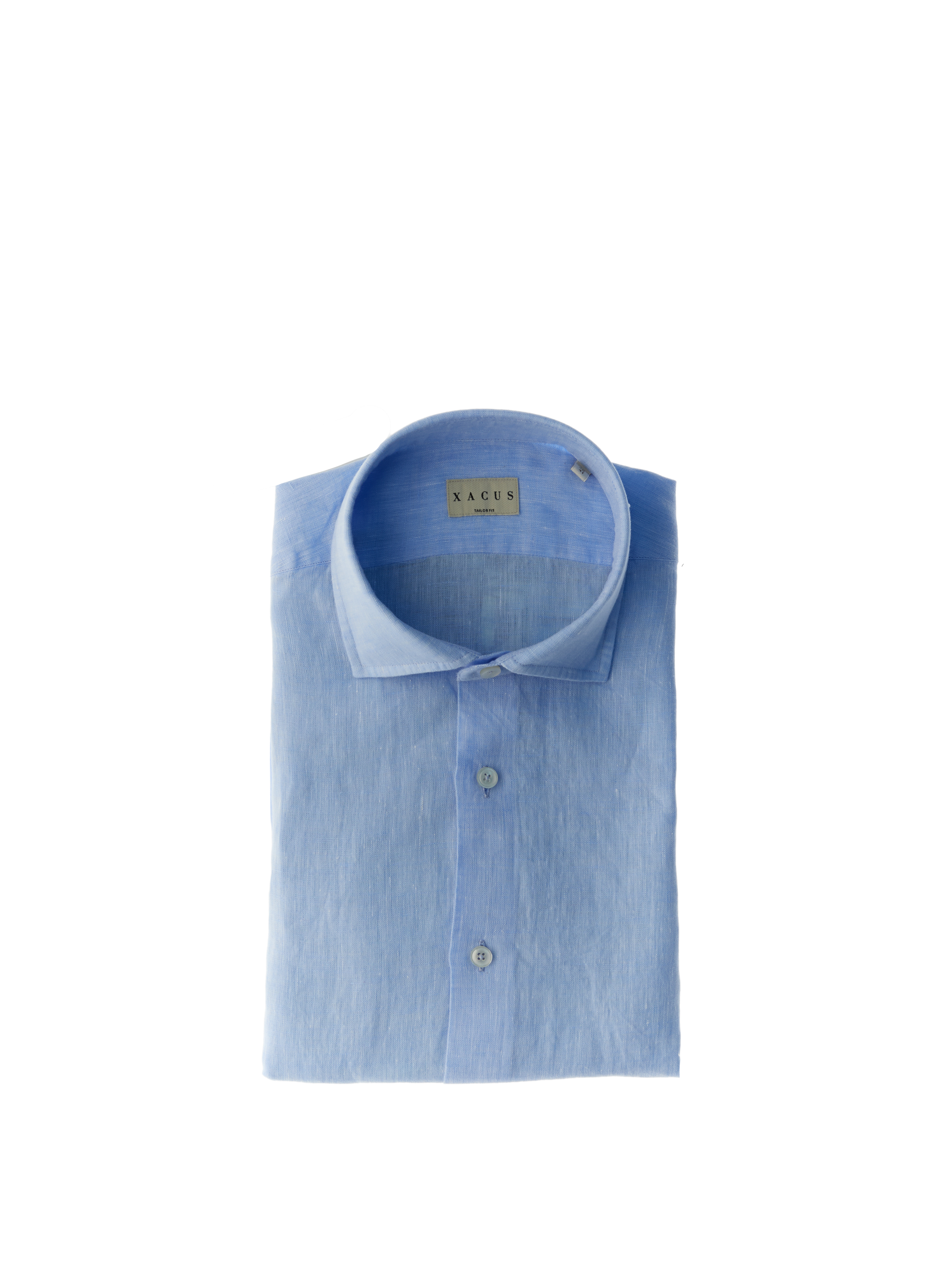 Camicia in lino AZZURRO CHIARO 43