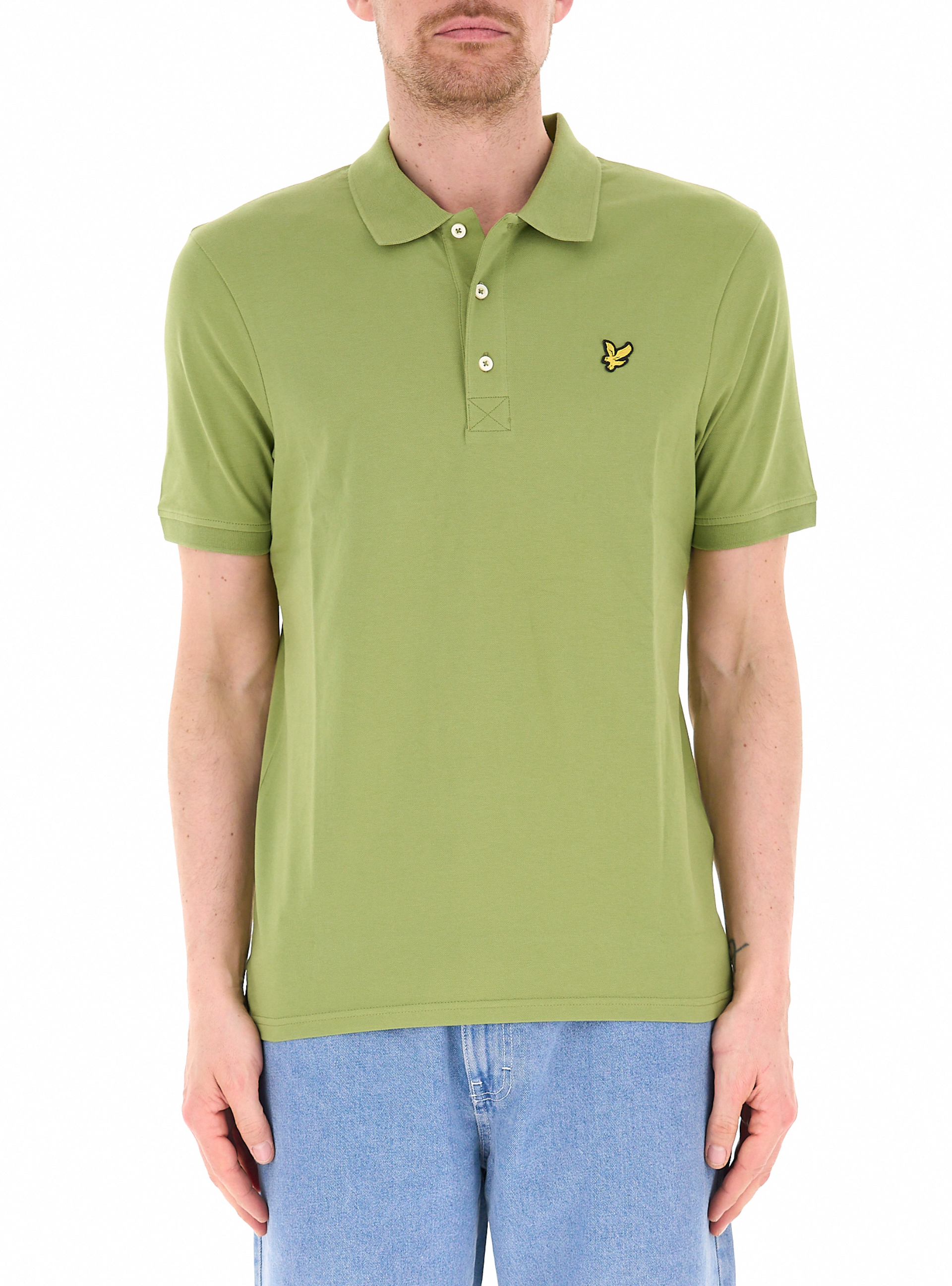 Lyle & Scott Polo in cotone VERDE
