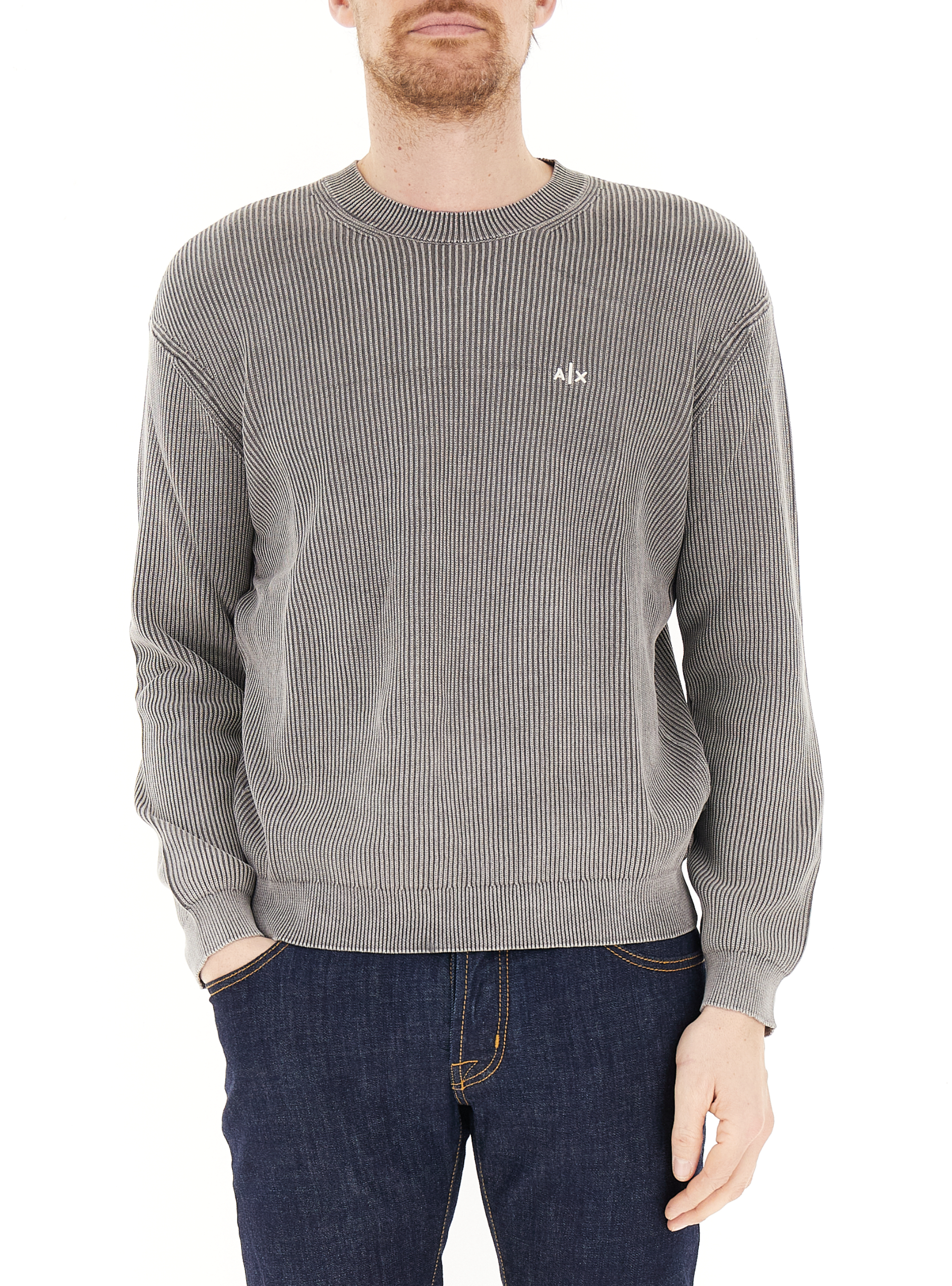Maglione girocollo GRIGIO