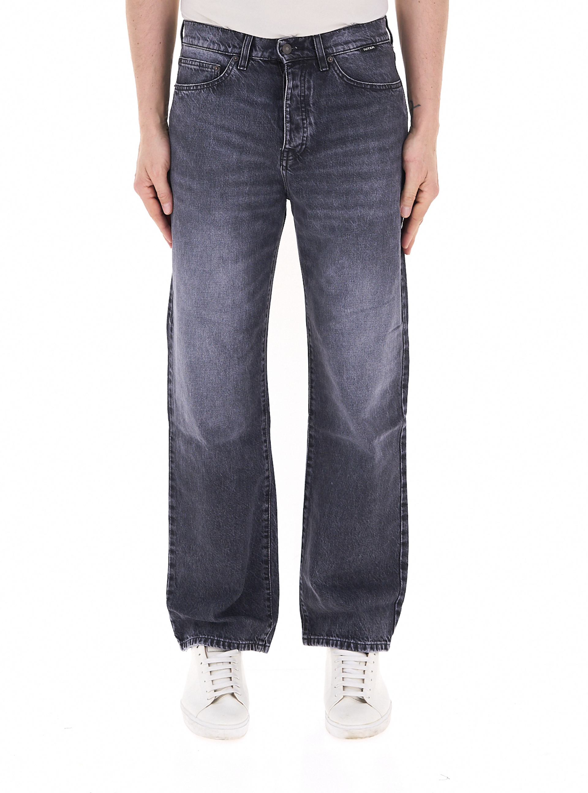 IUTER Jeans wide leg GRIGIO