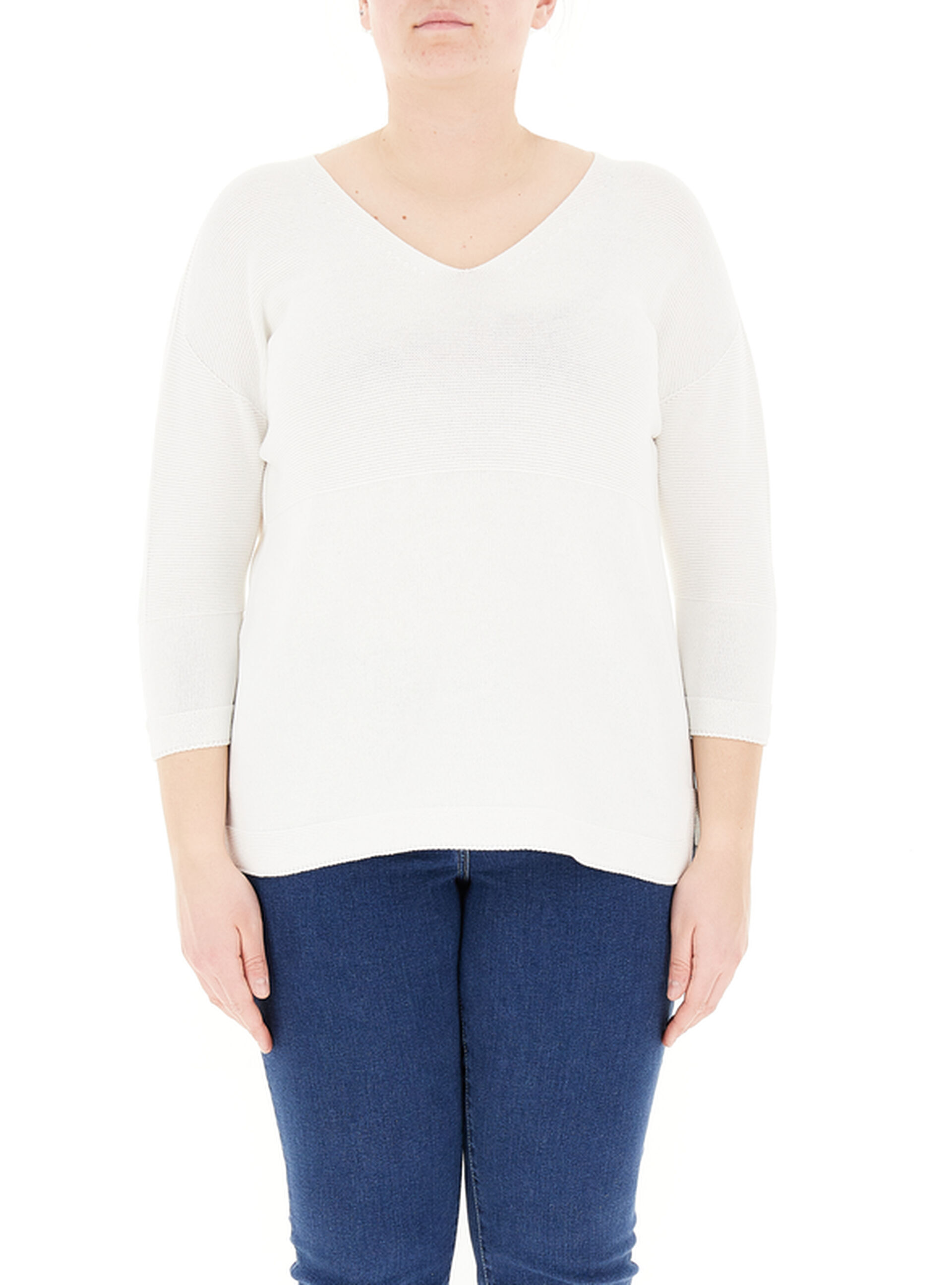 Maglione in cotone PANNA M