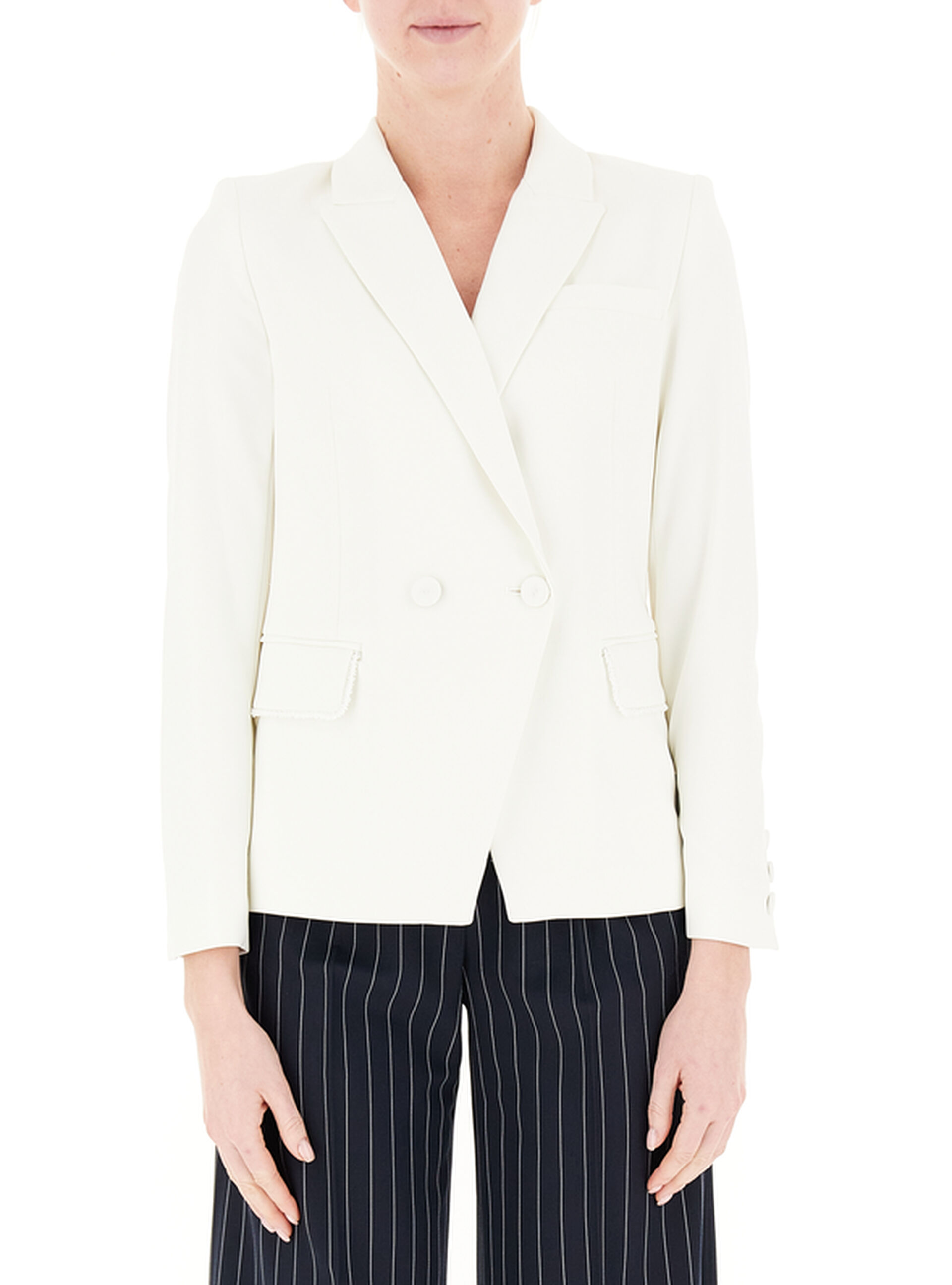 KOCCA Blazer doppiopetto PANNA 44