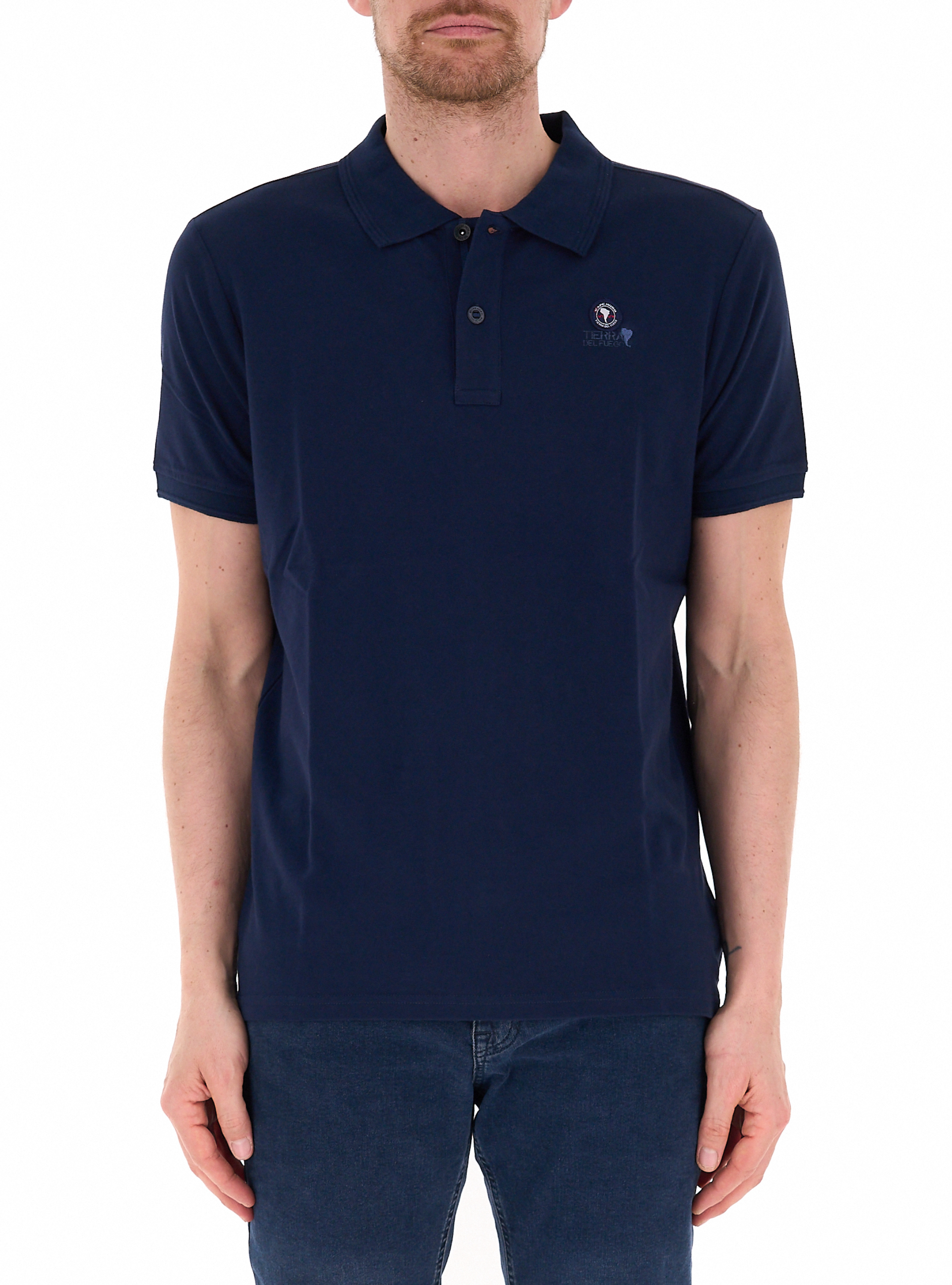 CAPE HORN Polo in cotone BLU NAVY
