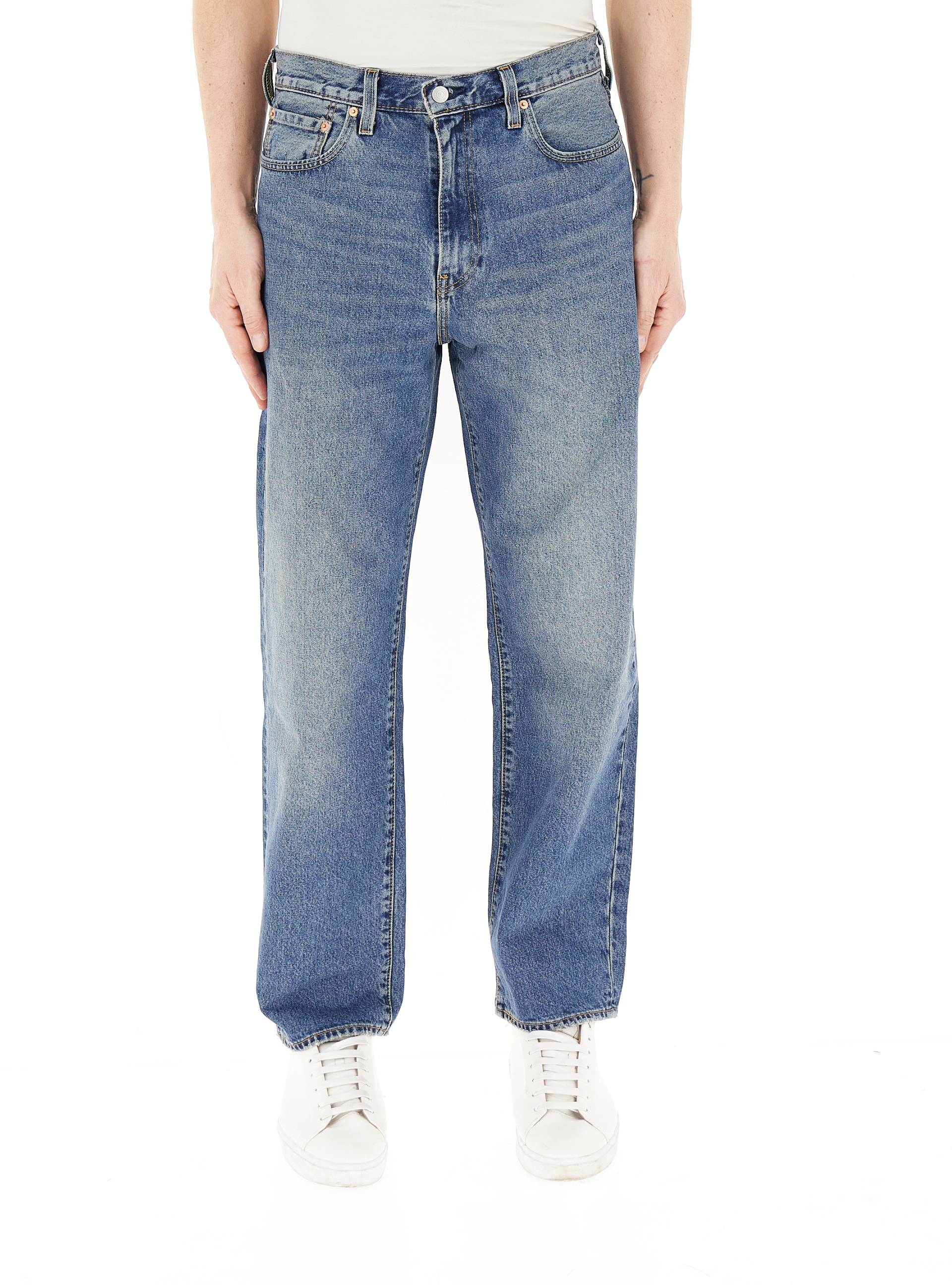 Jeans straight leg LEVI'S BLU CHIARO