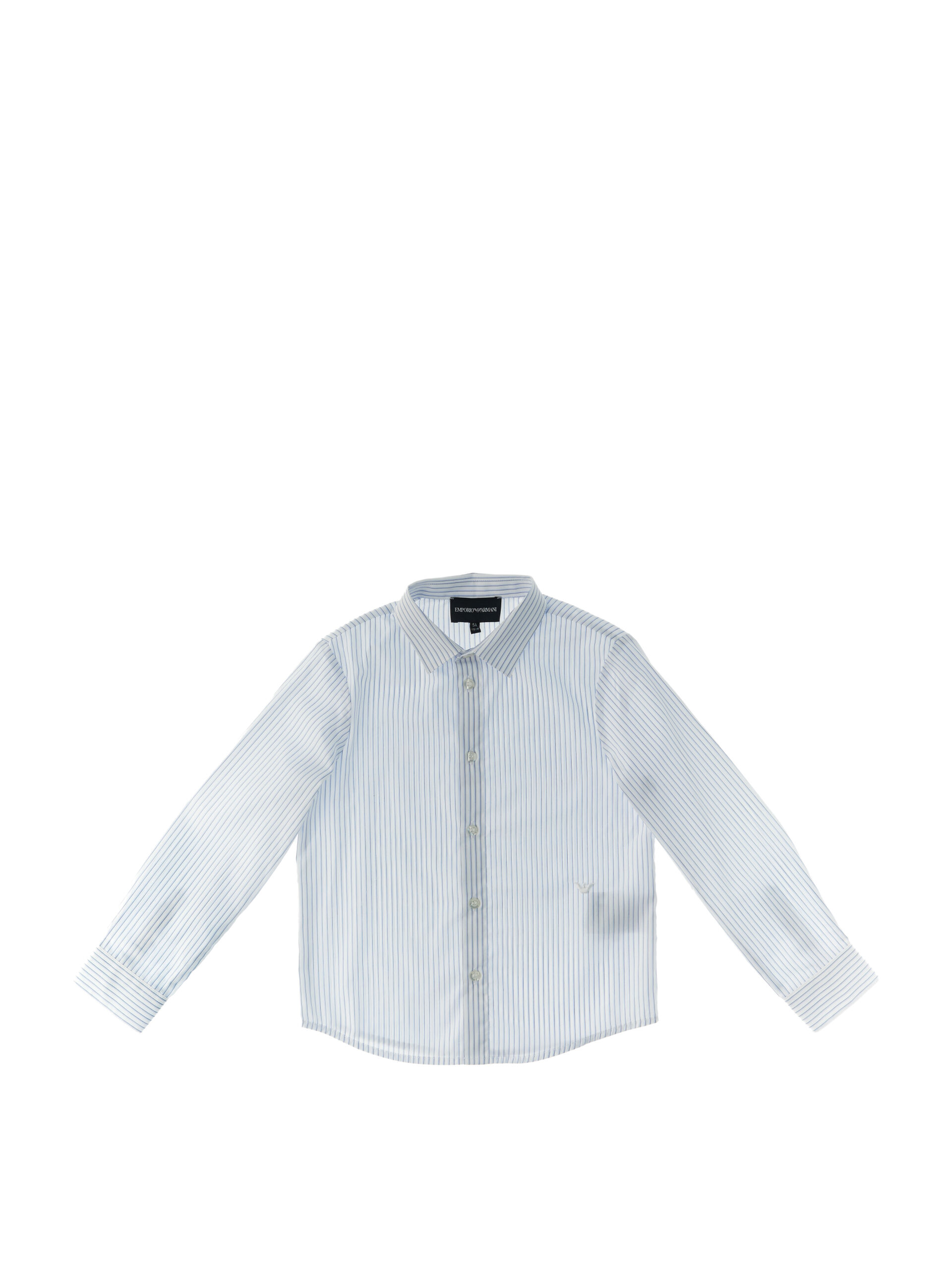 Camicia a righe BABY AZZURRO OXFORD