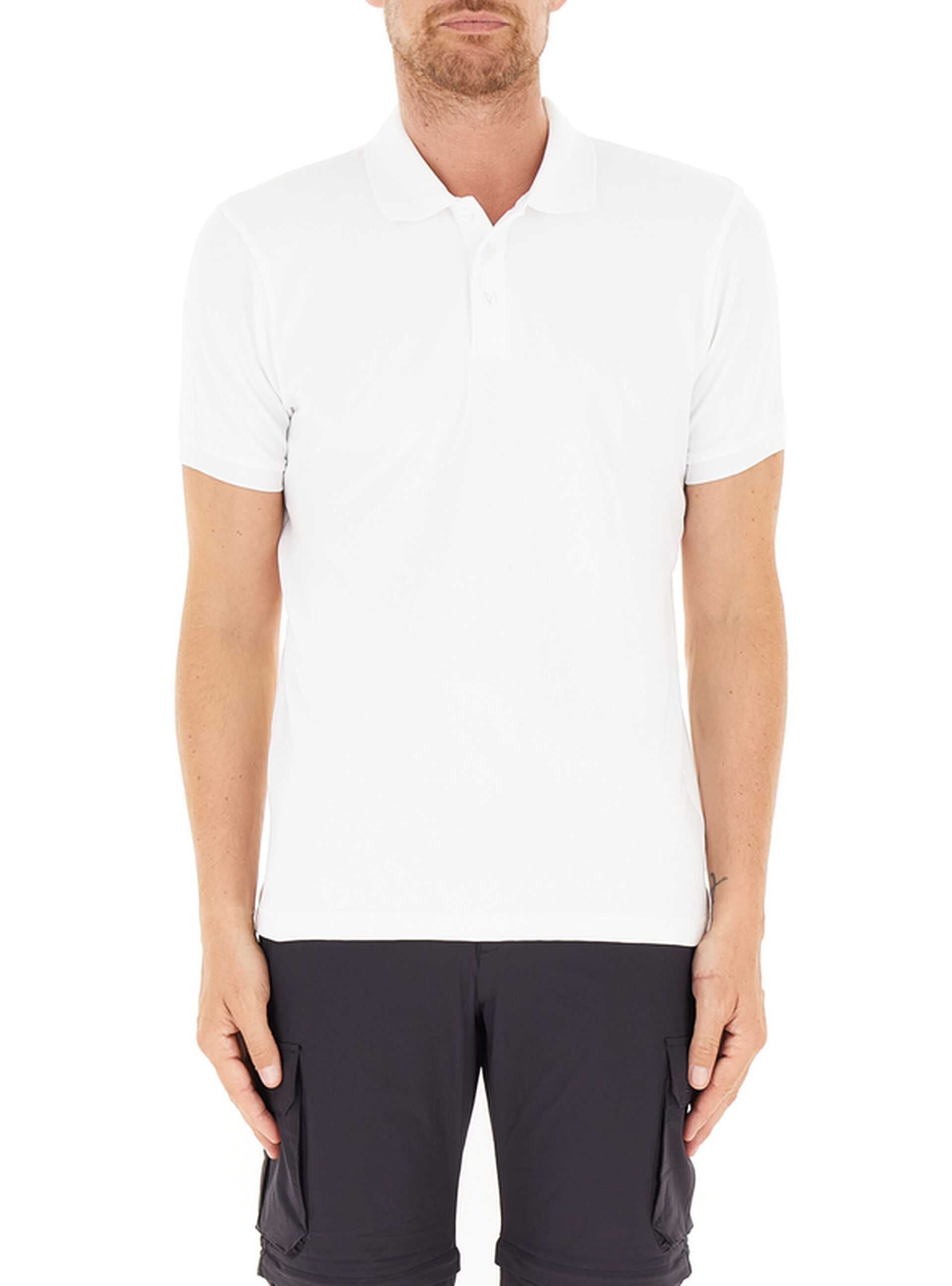 CMP Polo maniche corte BIANCO