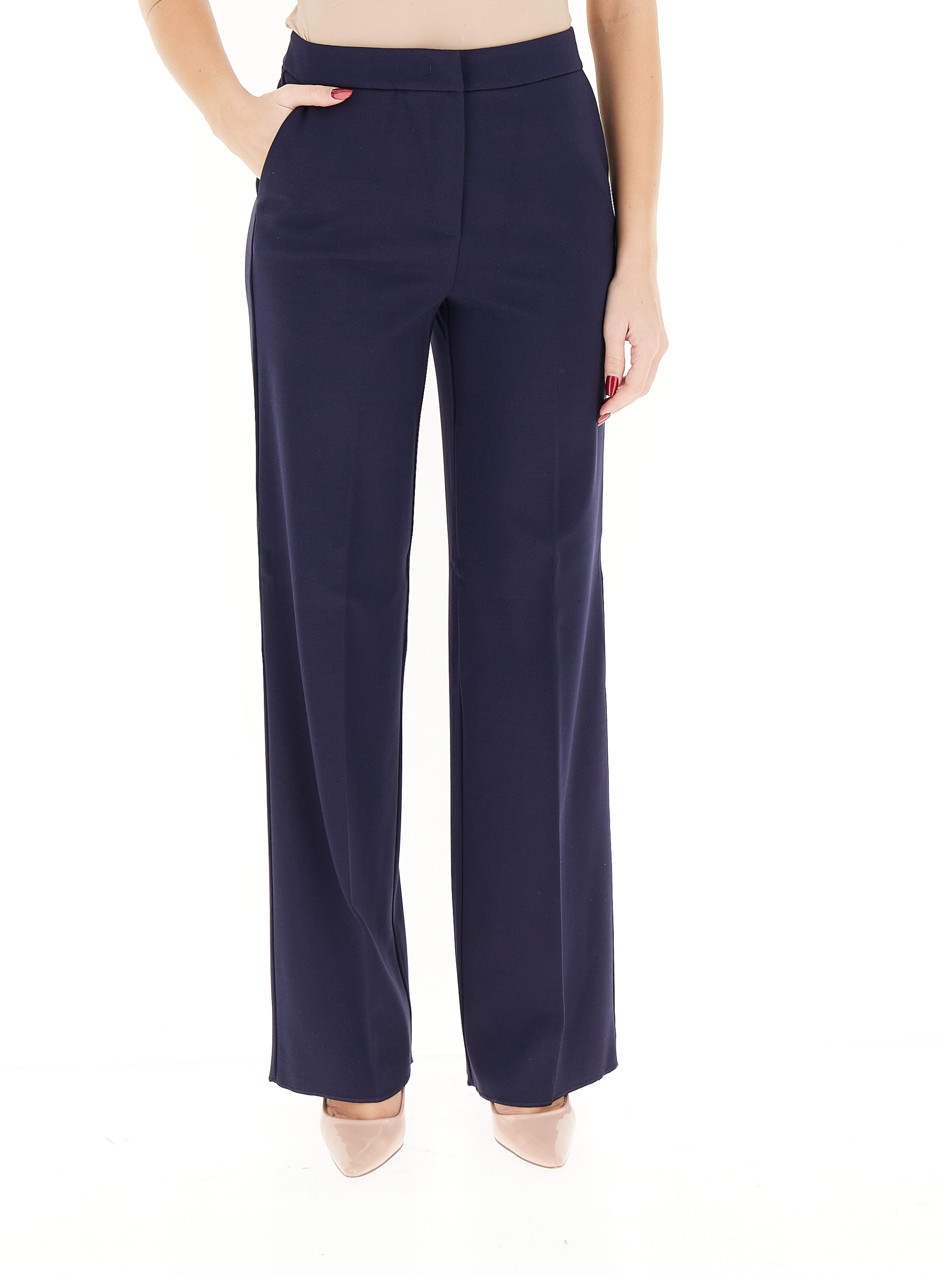 Pantalone a palazzo BLU NAVY