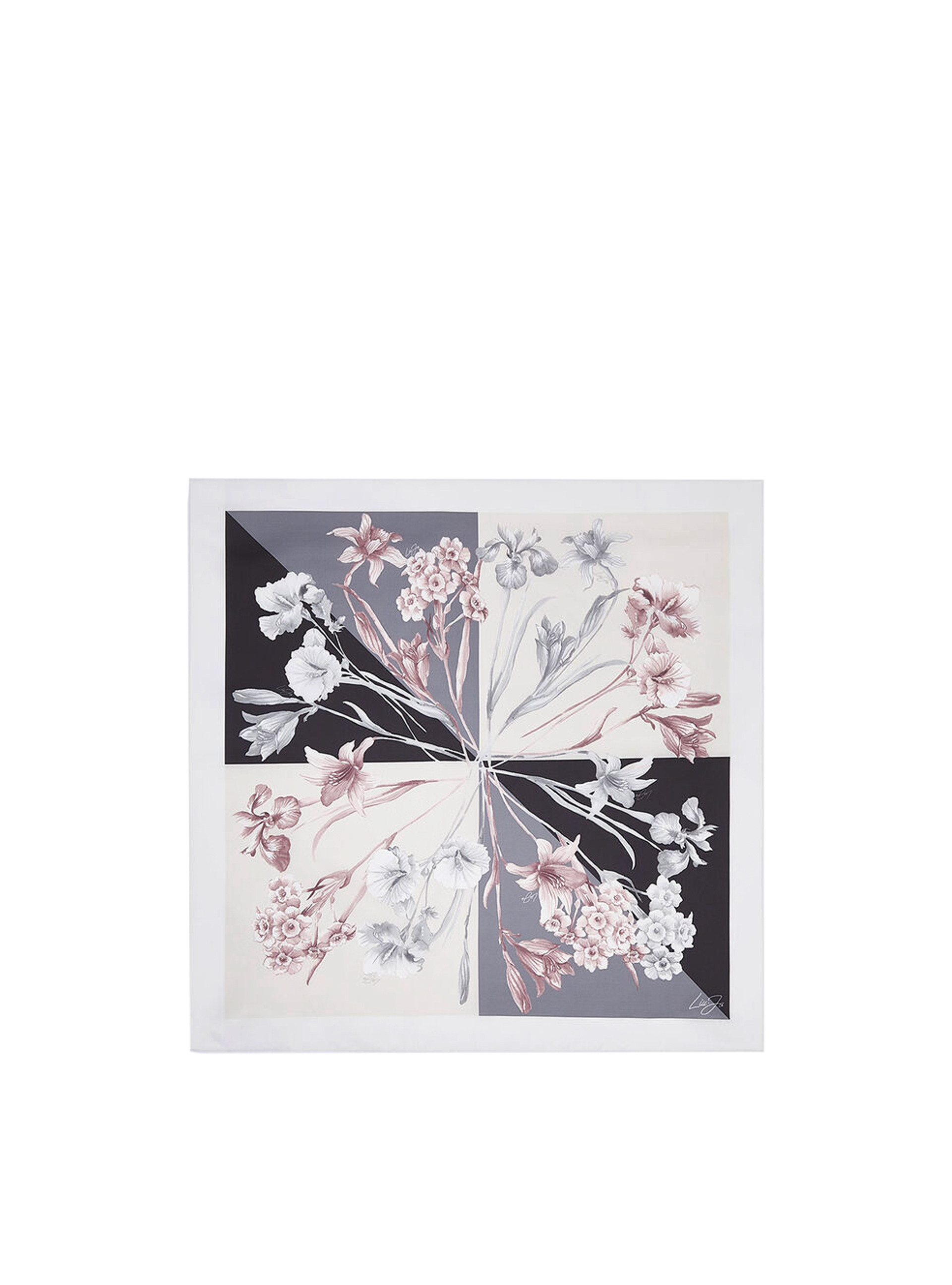 Foulard con fantasia MULTICOLOR U