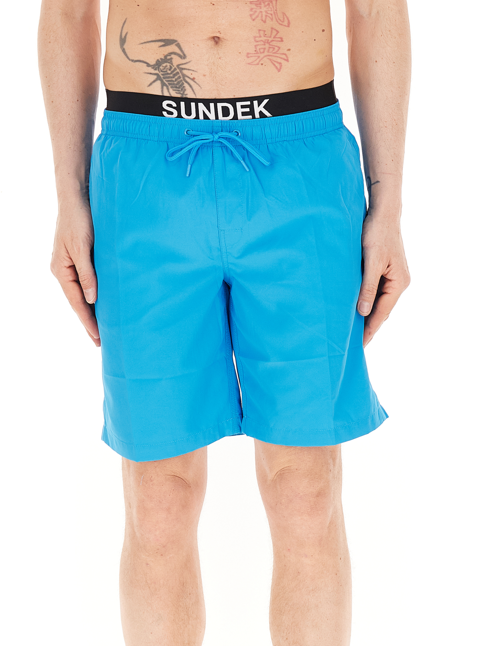 SUNDEK Shorts da bagno AZZURRO