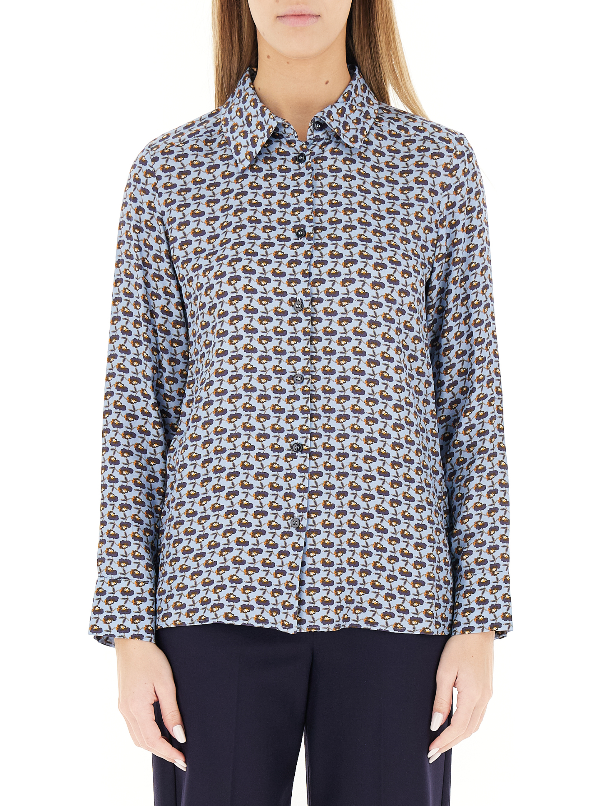 Camicia in viscosa CARTA DA ZUCCHERO