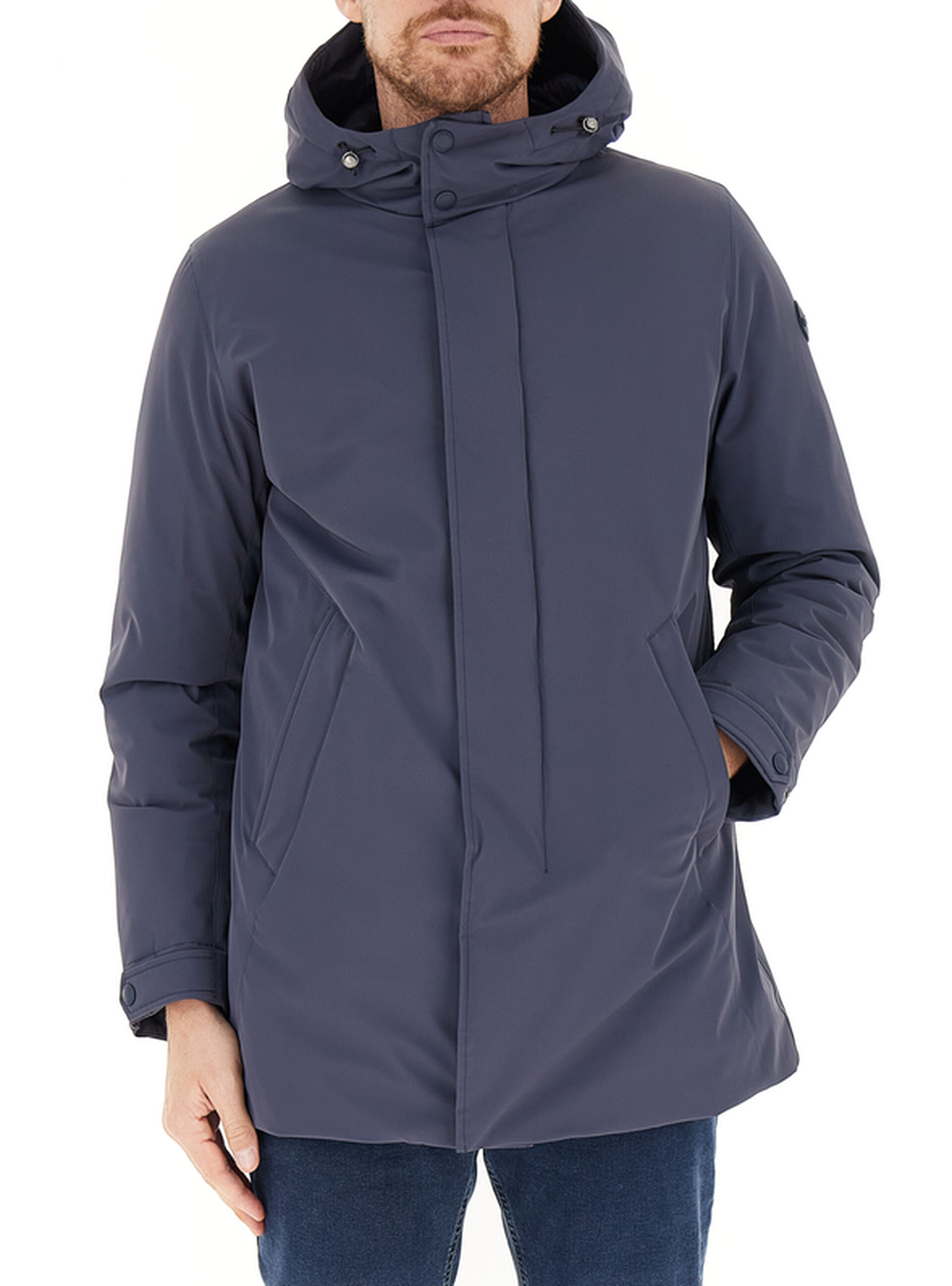 Giubbino con cappuccio ORIGINALS BLU AVIO 46