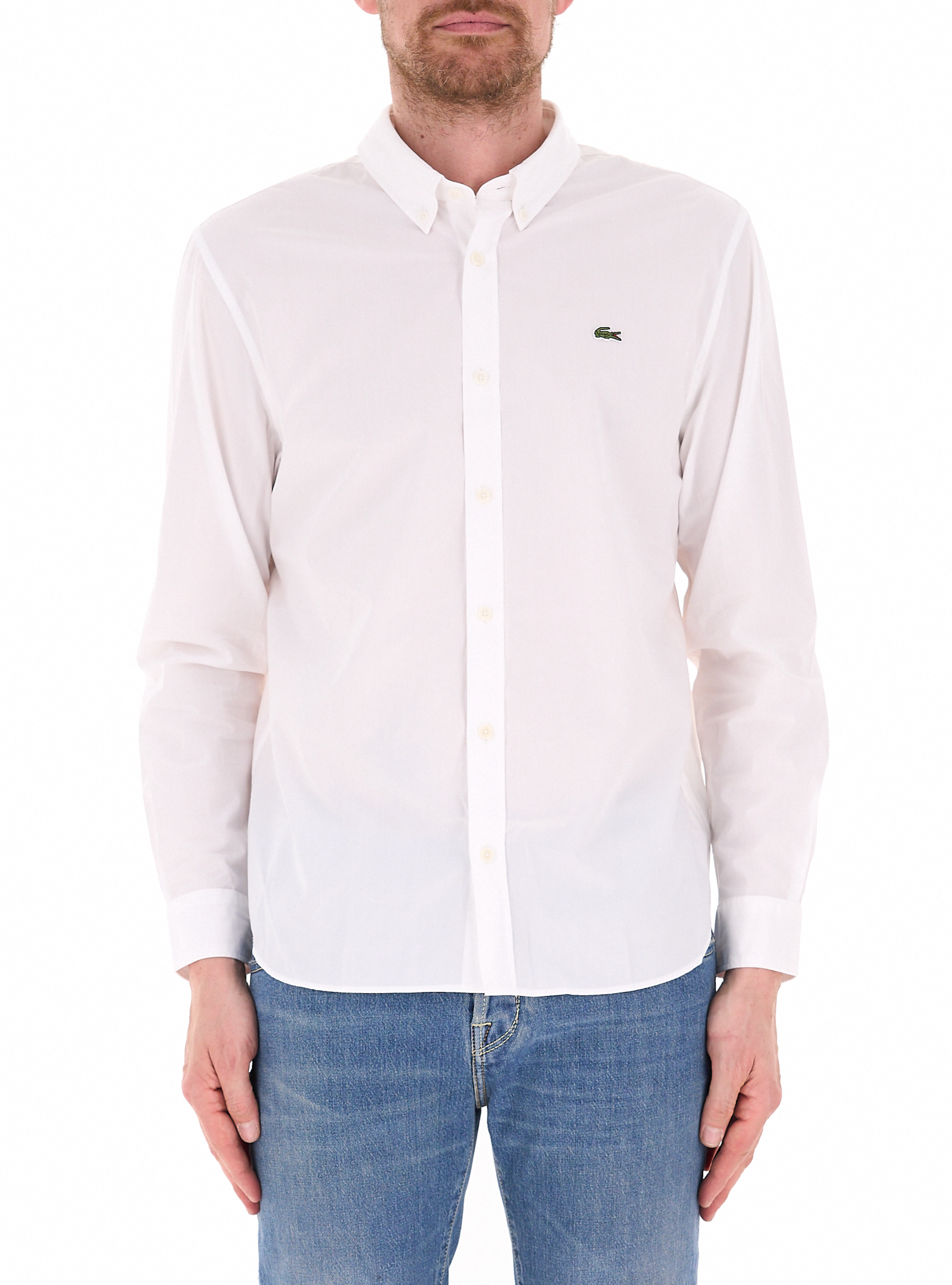 Camicia maniche lunghe PANNA