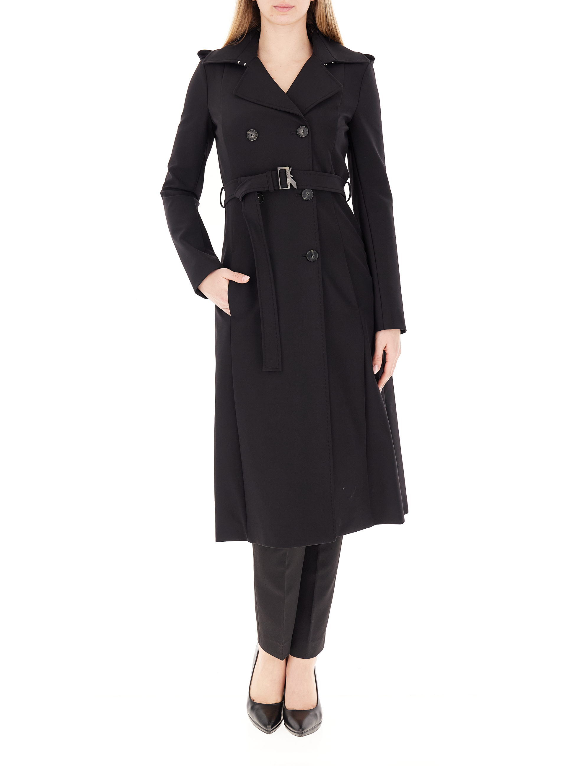 Trench con cintura NERO 42